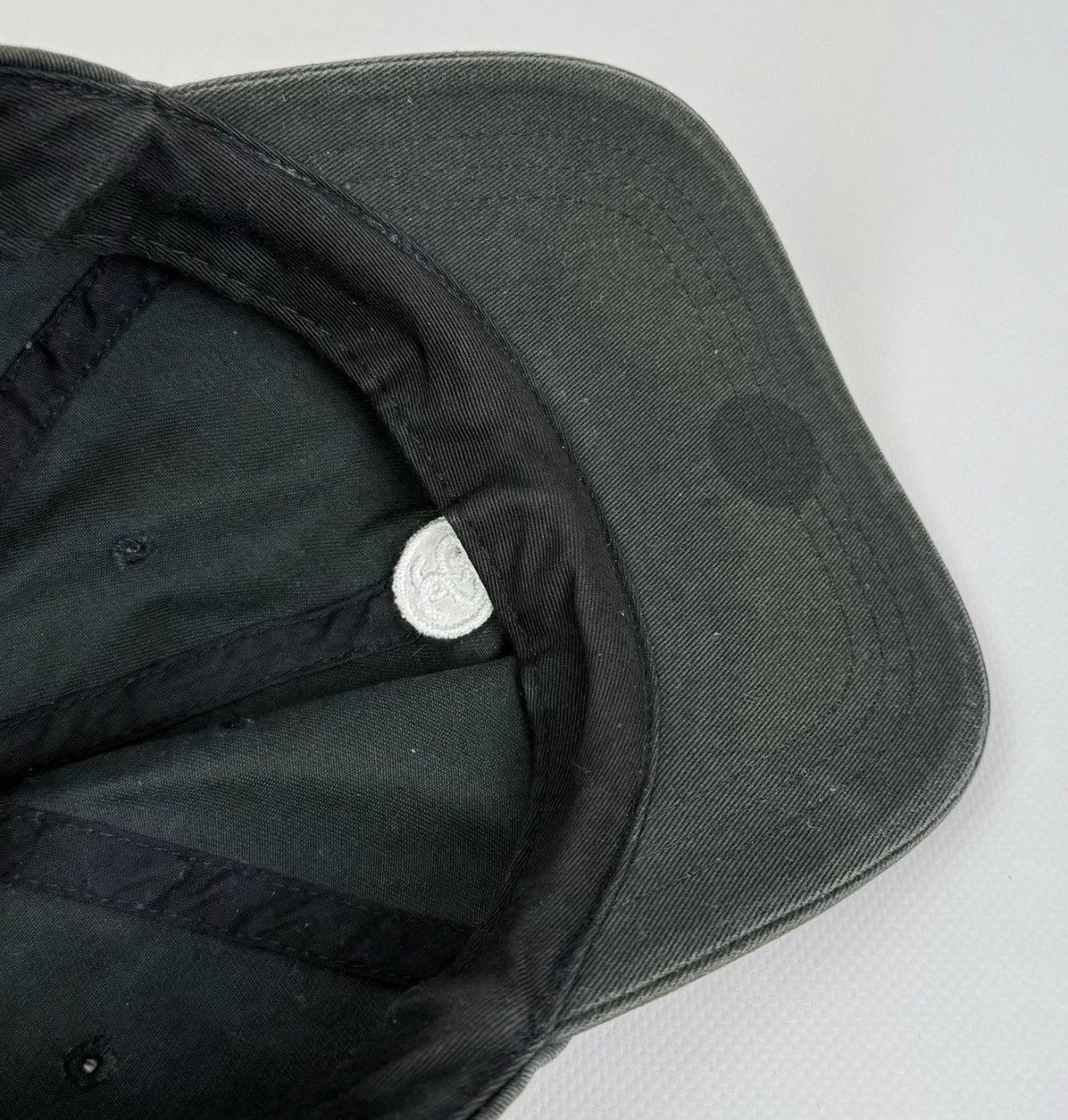 Stussy Stussy Faded Distressed Snapback Cap Hat One Size Black Size ONE SIZE - 9 Thumbnail
