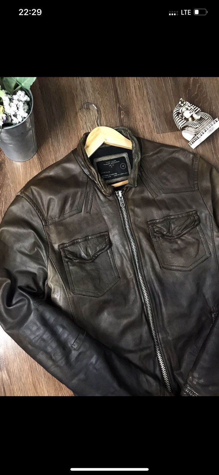 Allsaints Allsaints Spitalfields Moto Leather Jacket Size US M / EU 48-50 / 2 - 4 Thumbnail
