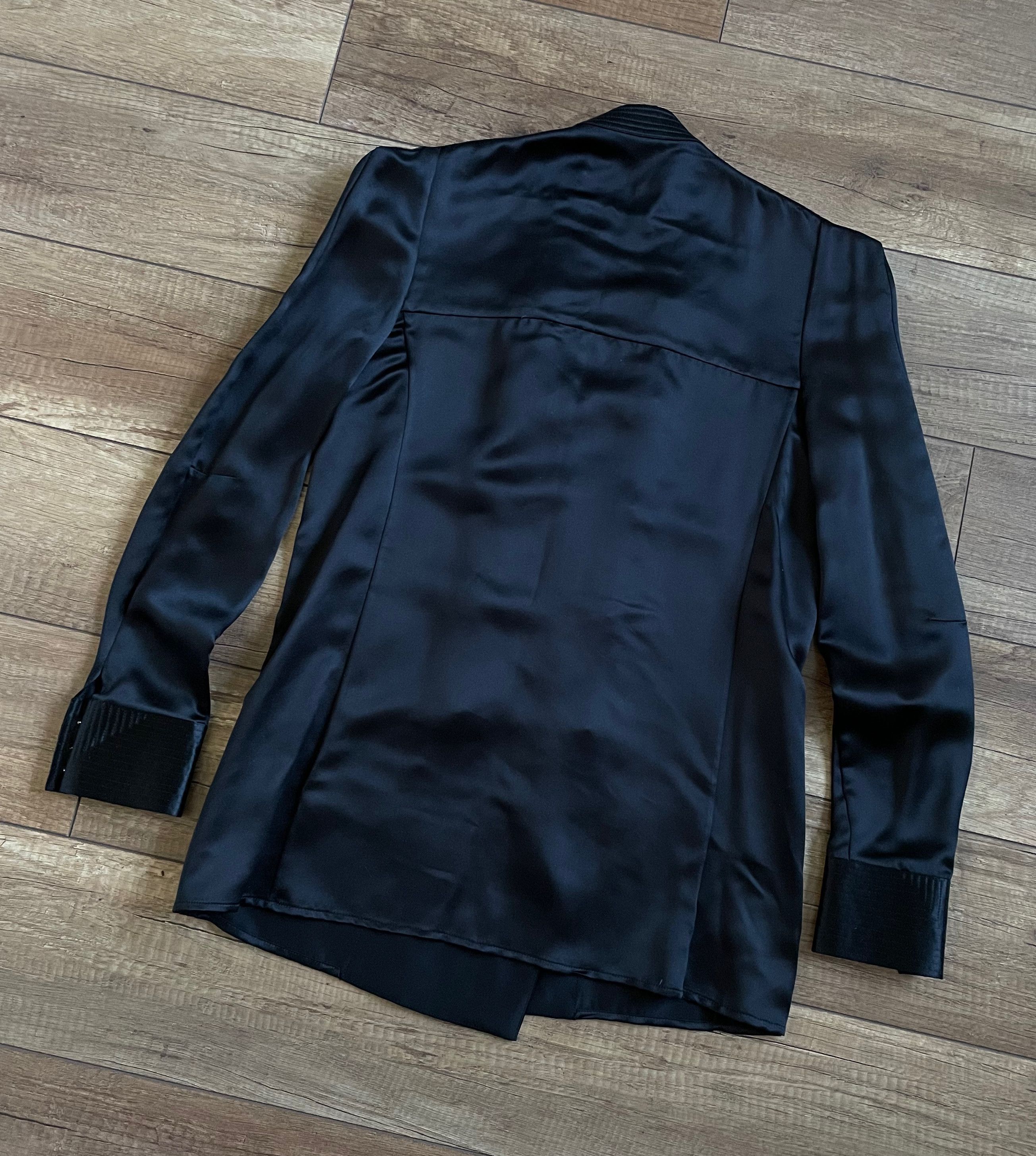 Balmain × H&M Balmain X H&M Launch Collection Silk Blouse Shirt Jacket Size M / US 6-8 / IT 42-44 - 7 Thumbnail