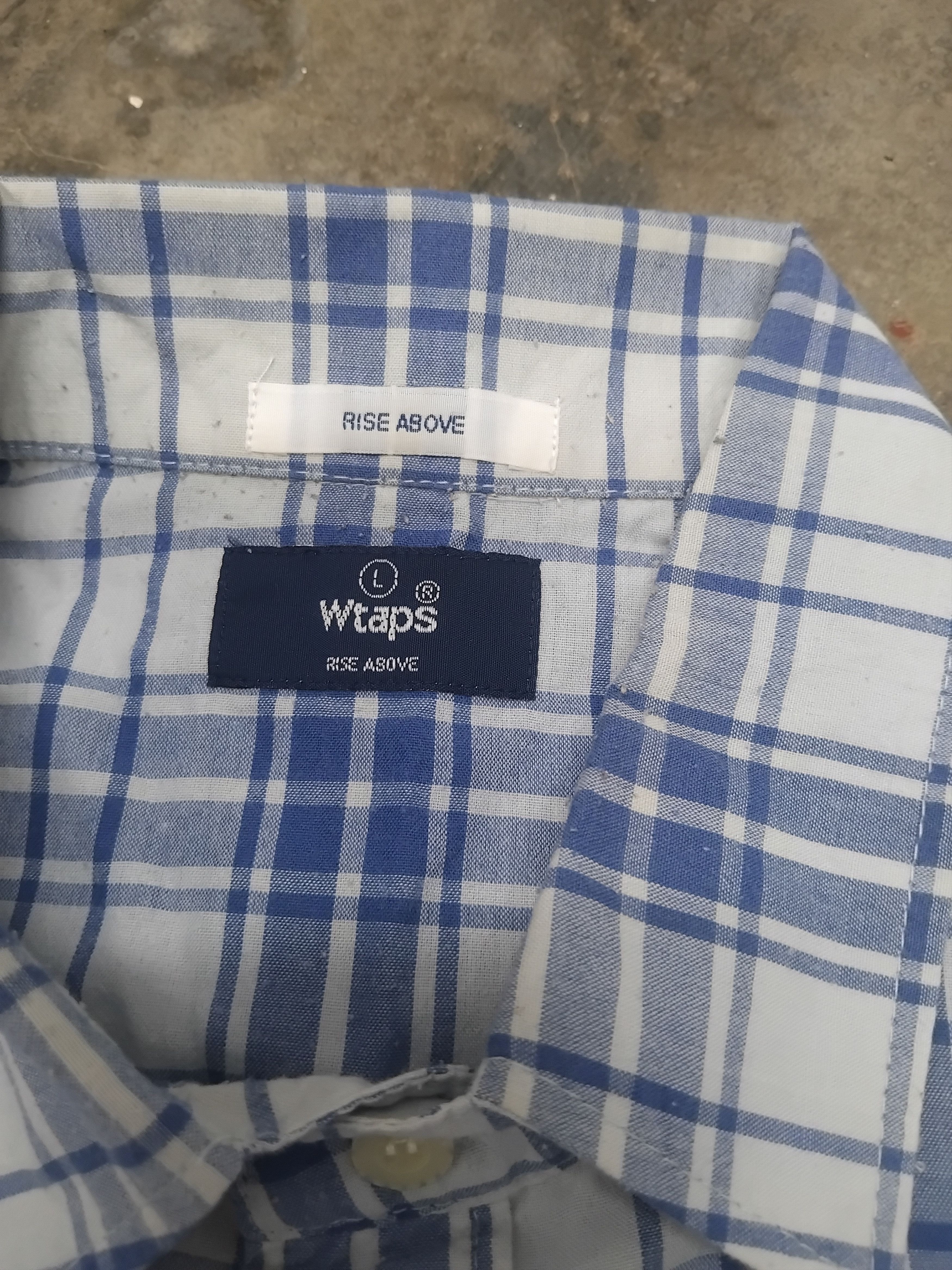 Japanese Brand 💥WTAPS Union L/S Checkered Shirt Size US L / EU 52-54 / 3 - 6 Thumbnail