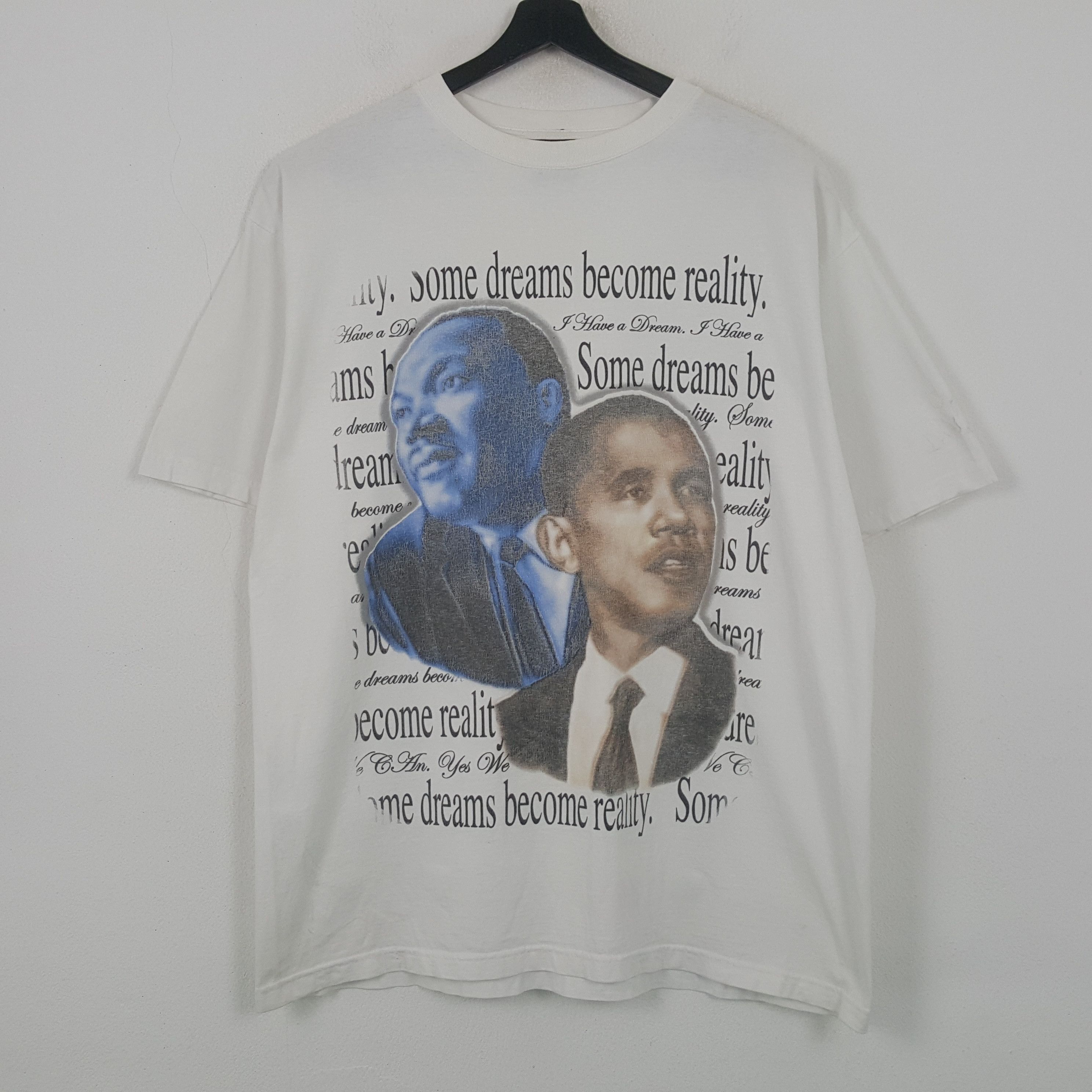 Vintage Obama X Martin President Tshirt RR3 Size US XL / EU 56 / 4 - 1 Thumbnail
