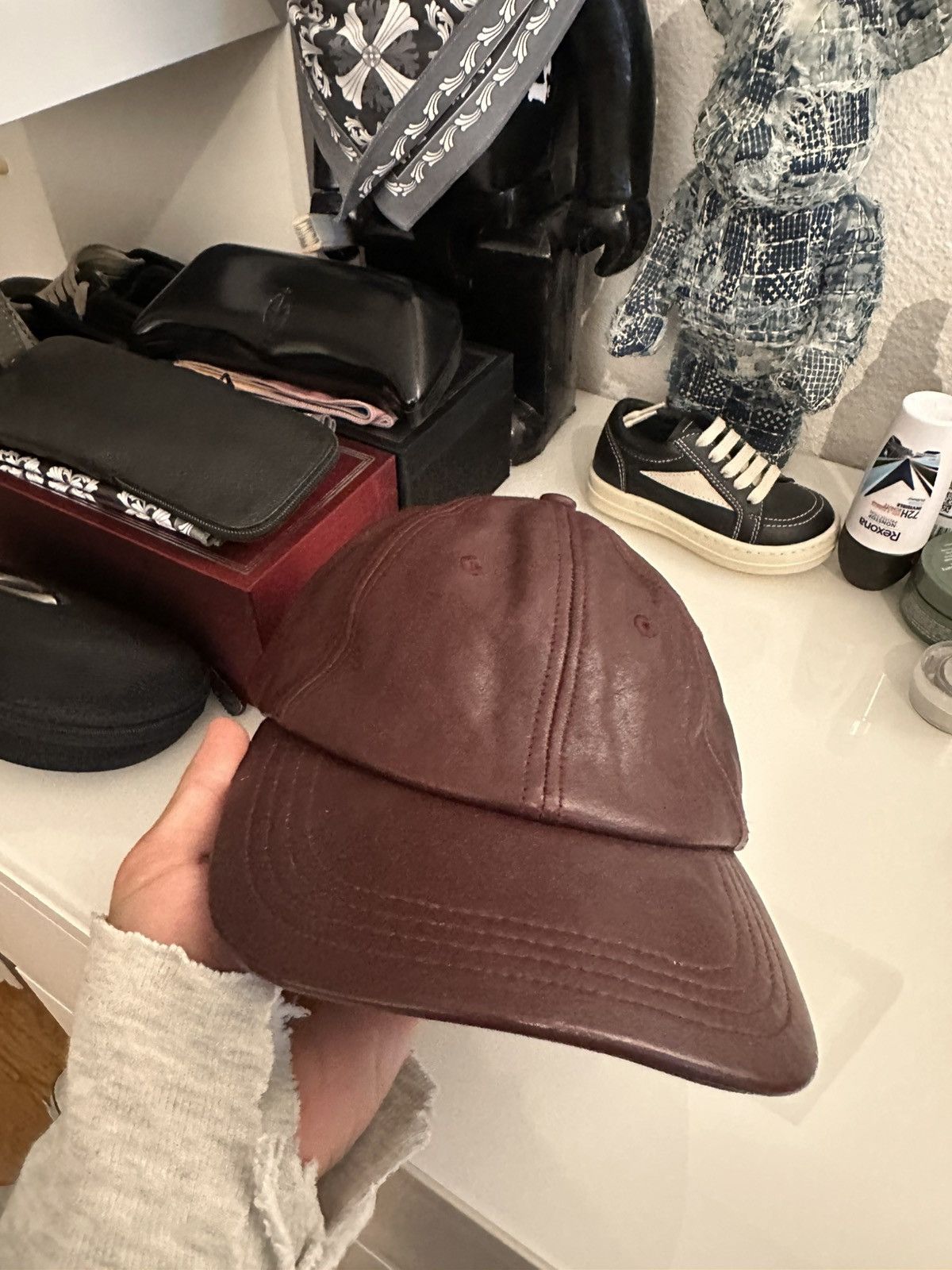 Aime Leon Dore Aimé Leon Dore Leather Cap Size ONE SIZE - 1 Thumbnail