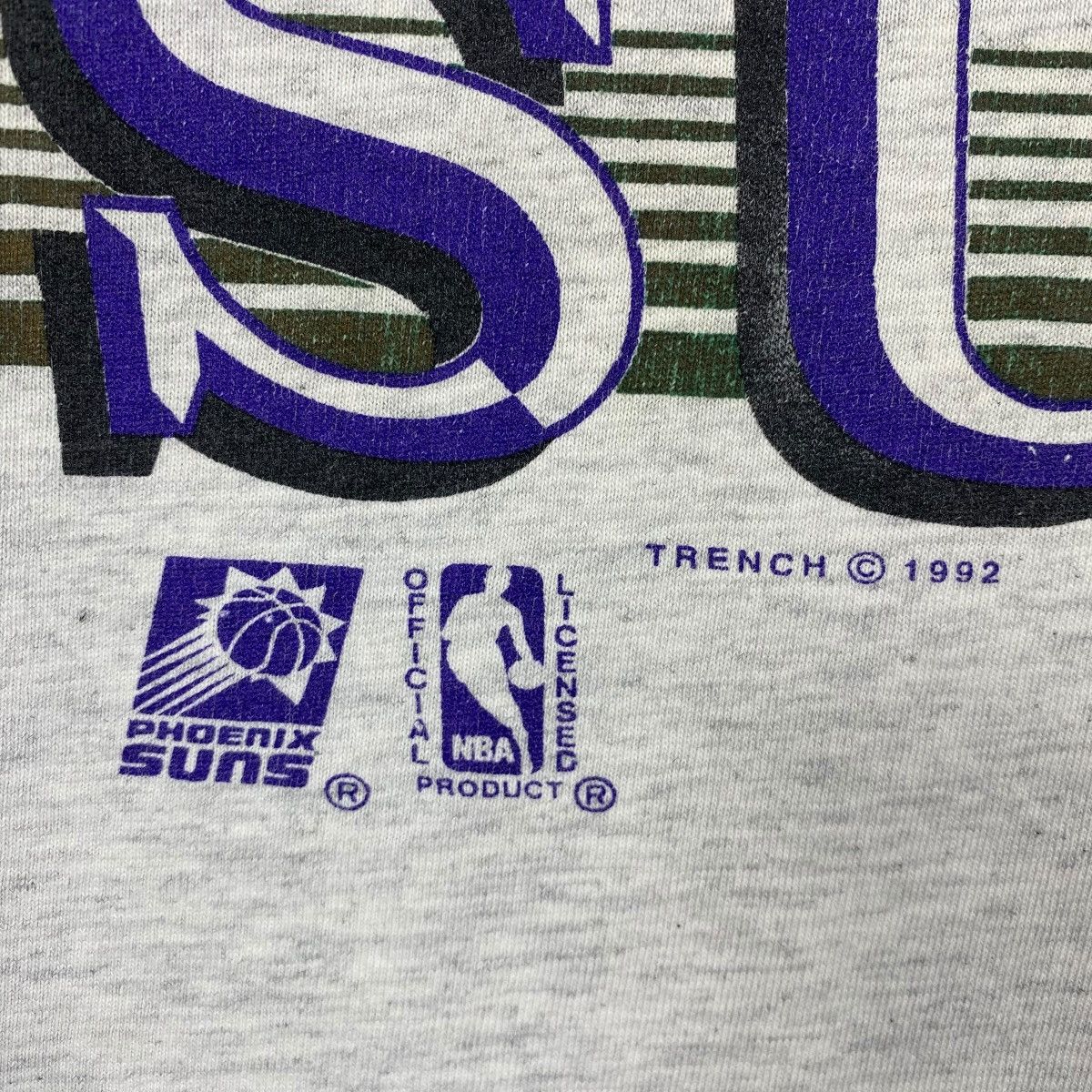 NBA Vintage 90's PHOENIX SUNS Double Layered Graphic Tee Shirt Size US L / EU 52-54 / 3 - 3 Thumbnail