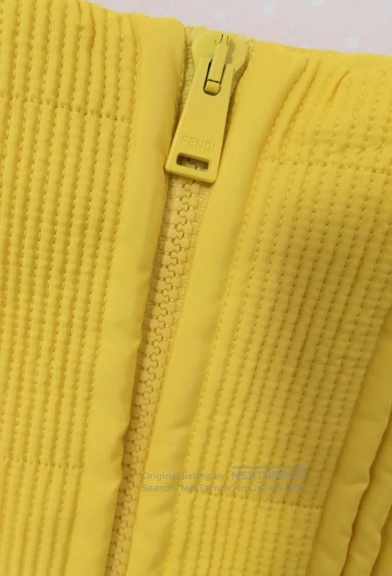 Fendi Fendi Down Skirt Size 41" - 7 Thumbnail