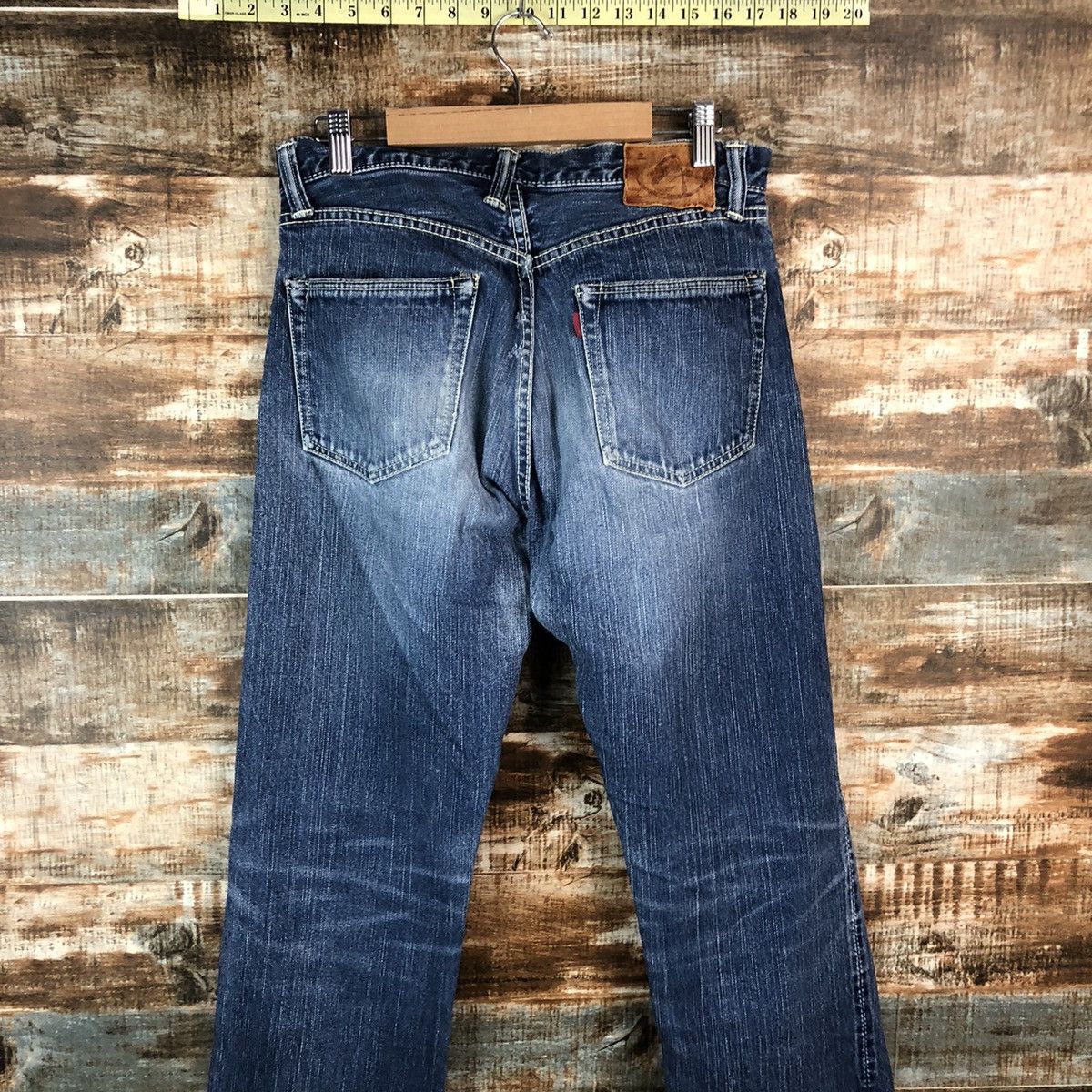 Eternal DL Eternal Blue Distressed Denim Pants #C143 Size US 29 - 13 Thumbnail