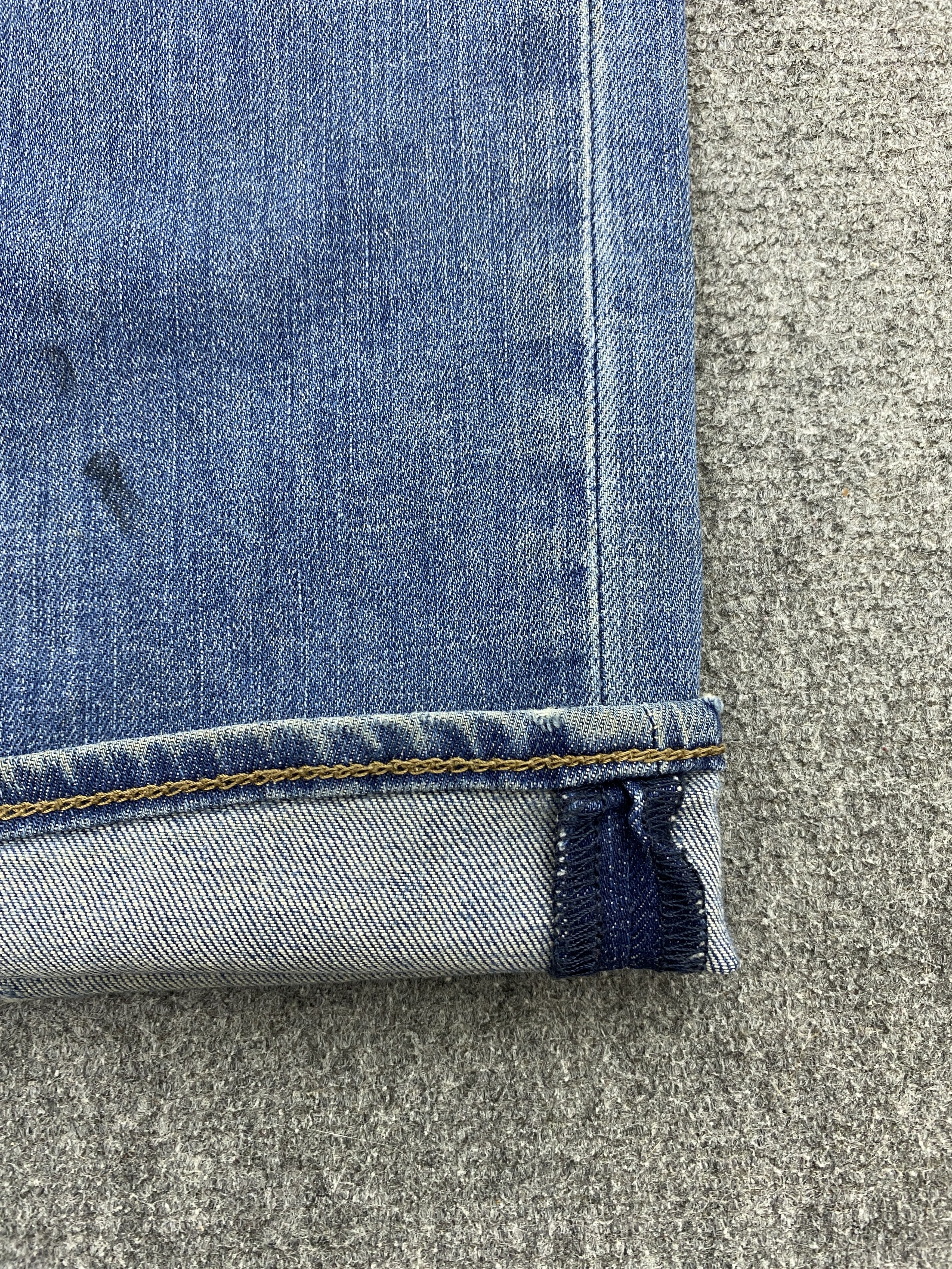 Levi's × Vintage Vintage Levi's 505 Rusty Blue Denim Jeans Size US 30 / EU 46 - 9 Thumbnail