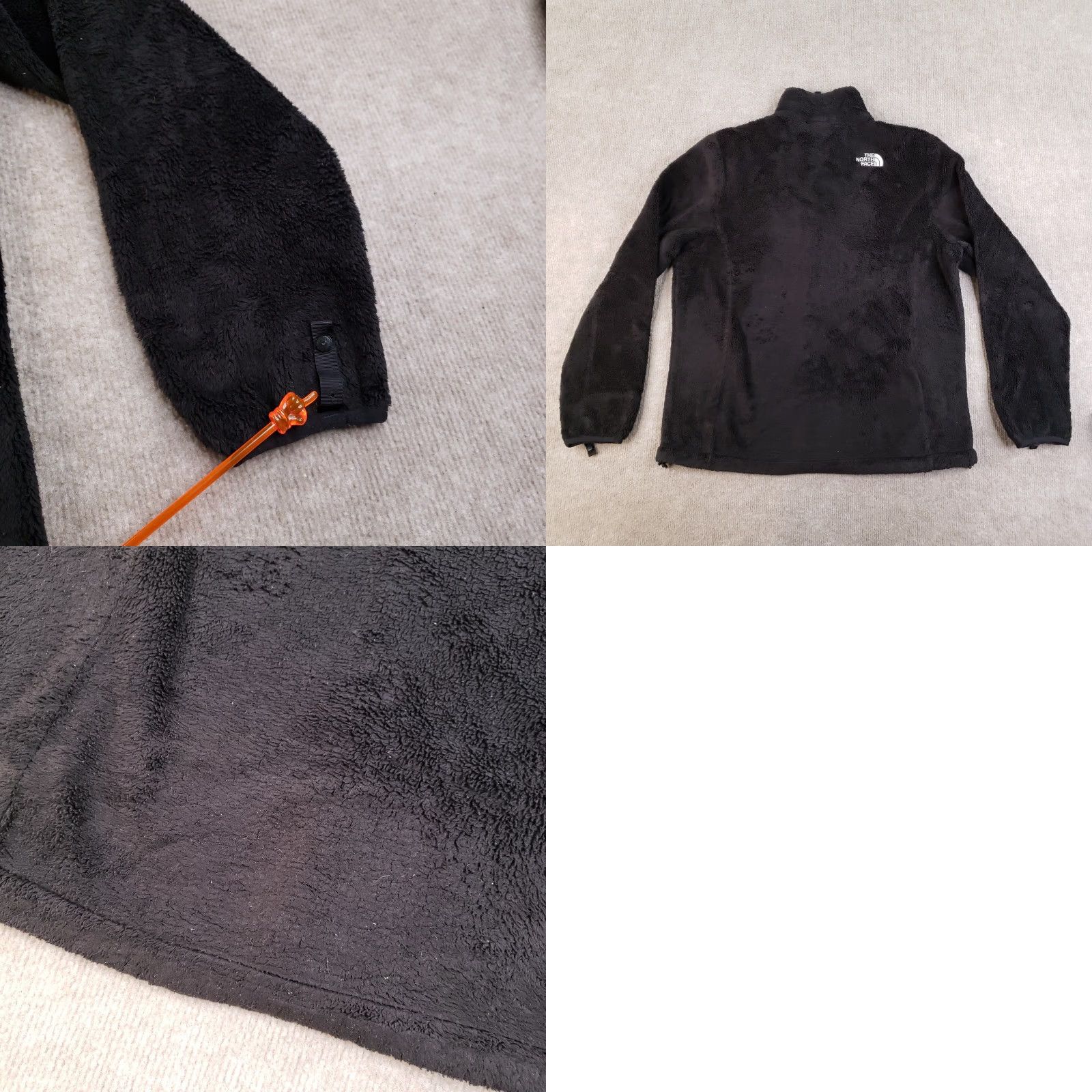 The North Face North Face Osito Jacket Womens Large Black Fleece Full Zip High Pile Hiking Size L / US 10 / IT 46 - 11 Thumbnail