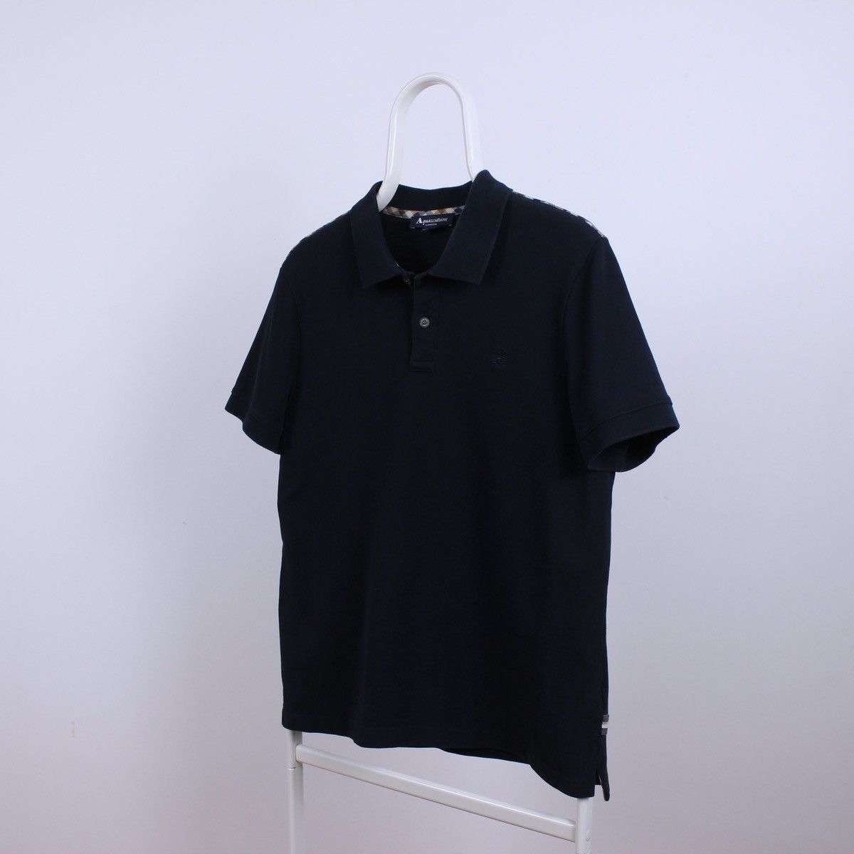 Aquascutum Vintage Aquascutum Short Sleeve Polo Size US M / EU 48-50 / 2 - 2 Thumbnail