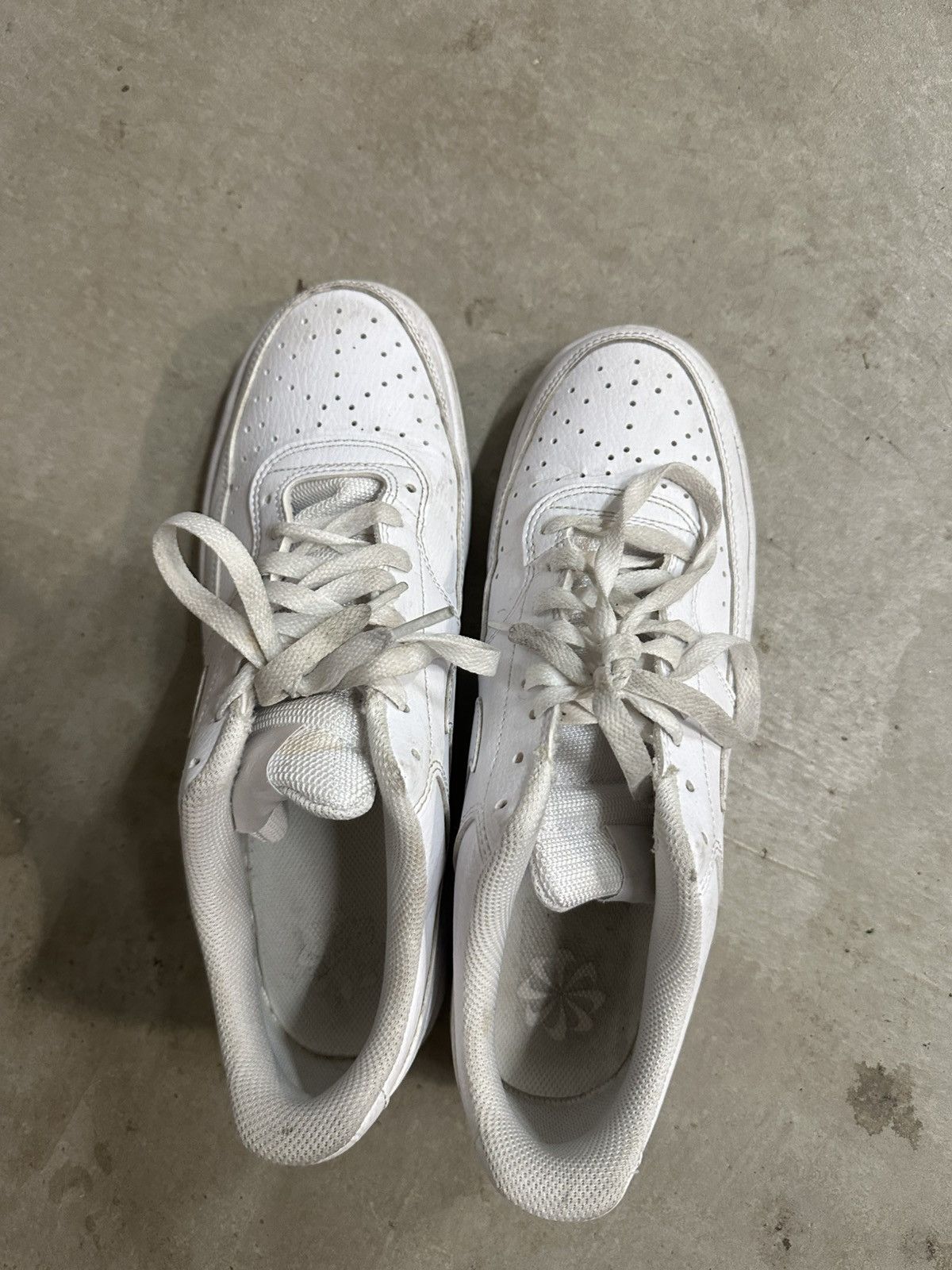 Nike Nike AF1 court vision mens white size 10 shoes Size US 10 / EU 43 - 2 Thumbnail