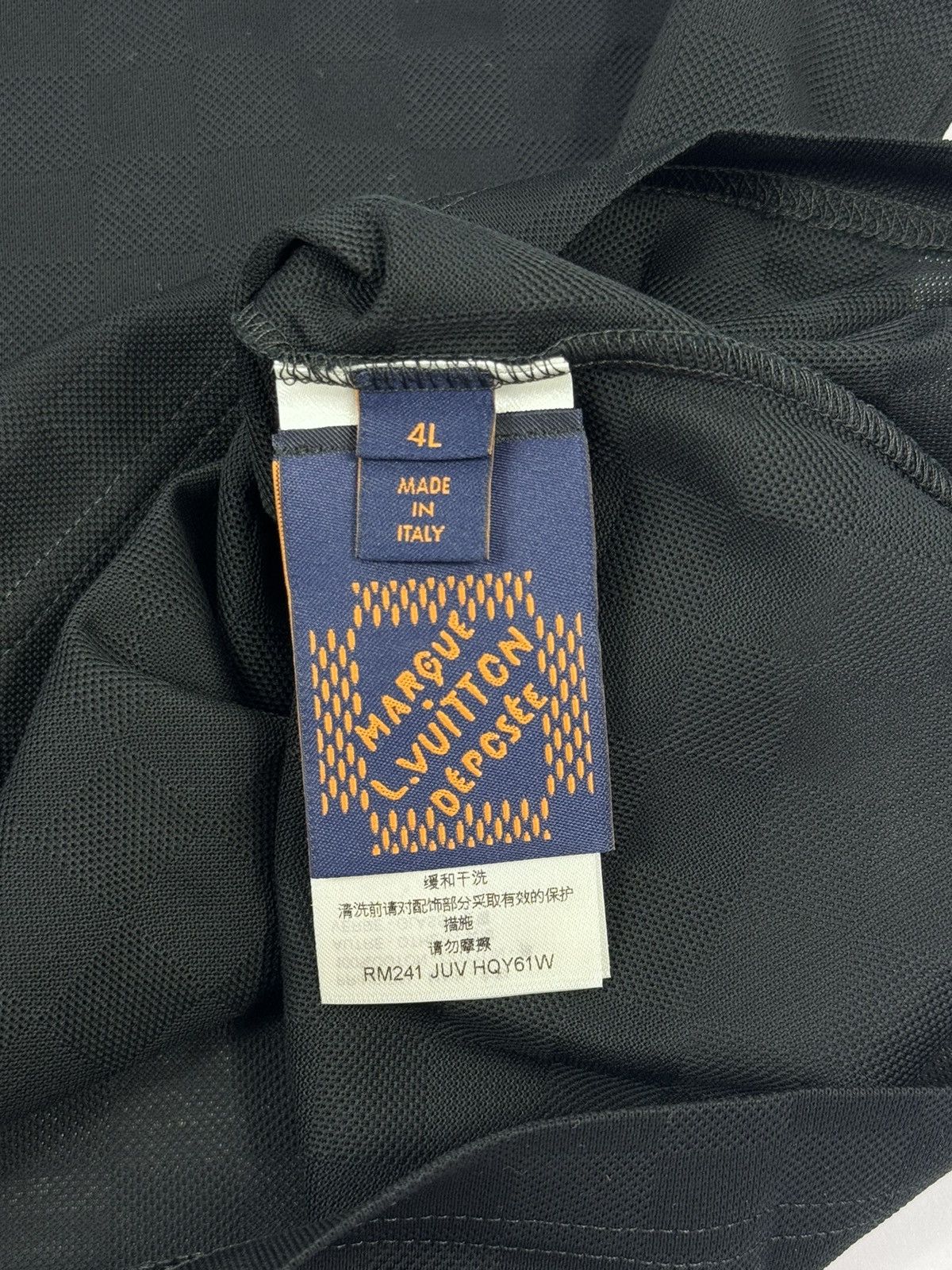 Louis Vuitton CRYSTAL PATCH LOGO T-SHIRT 1AFJEG Size US XXL / EU 58 / 5 - 9 Thumbnail