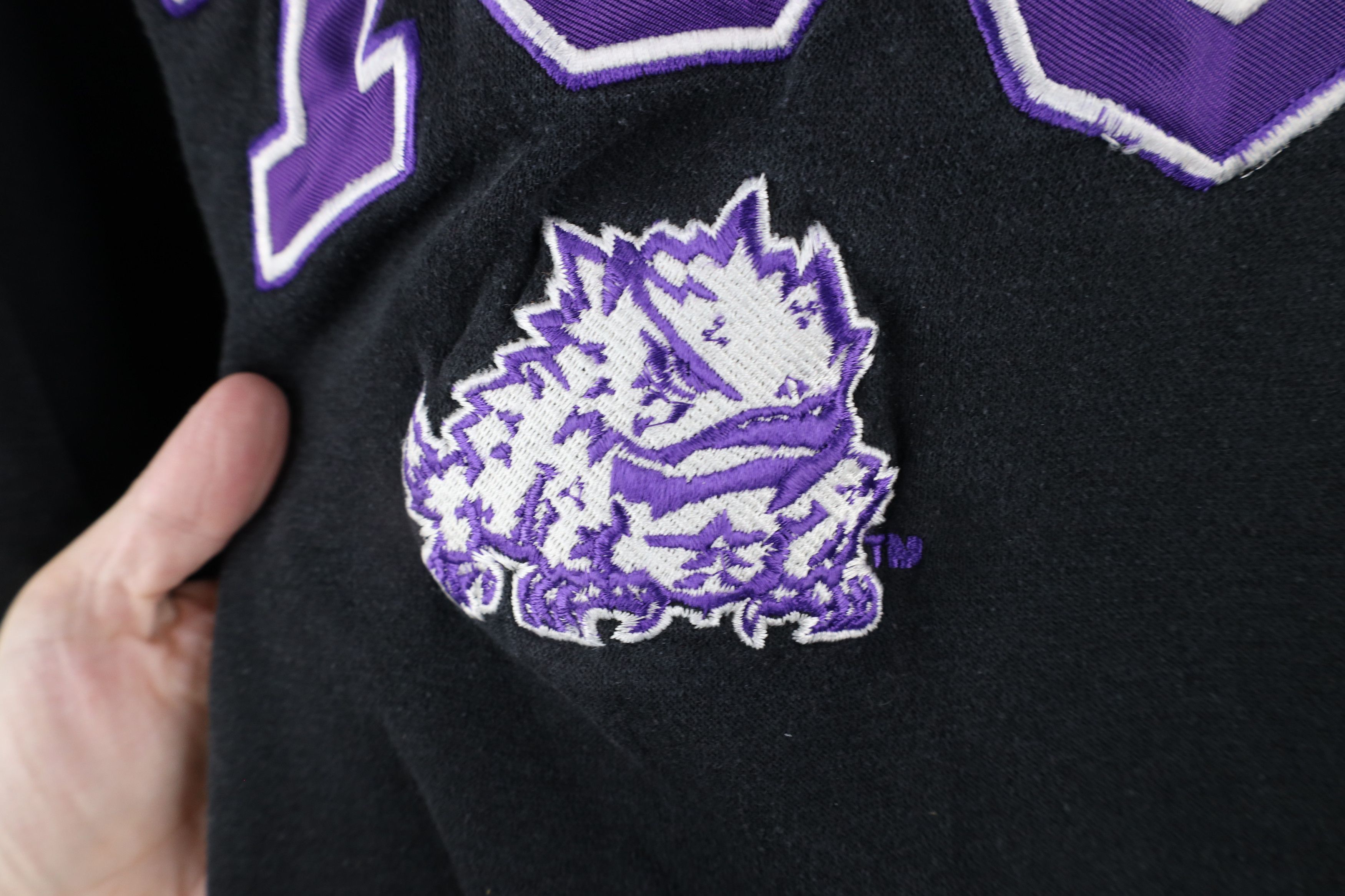 Vintage Vintage Texas Christian University TCU Horned Frogs Hoodie Size ONE SIZE - 6 Thumbnail