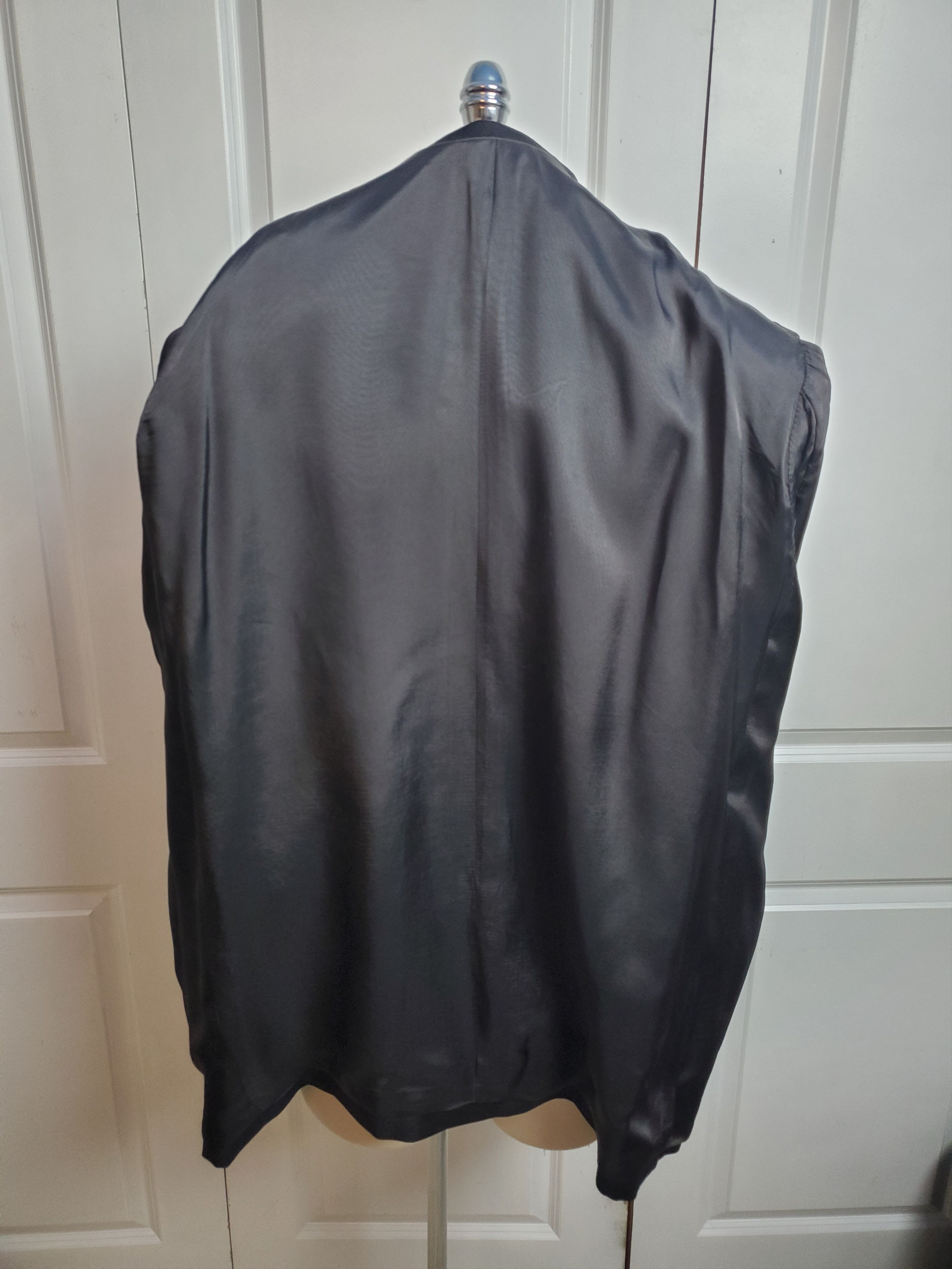 Other Dormeuil Amadeus 50R - 52R Black Super 100s Wool Mens Suit Size 50R - 7 Thumbnail