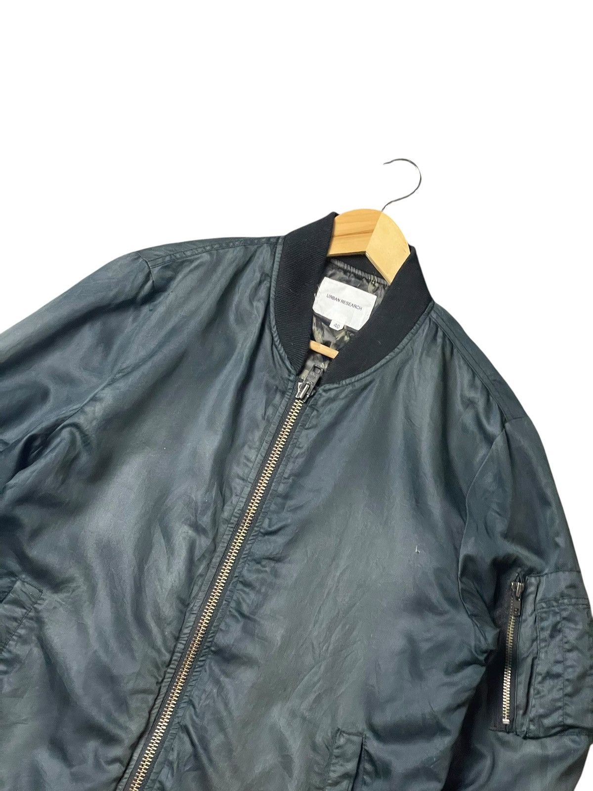 URBAN RESEARCH DOORS × Vintage URBAN RESEARCH Nylon Bomber Jacket (98) Size US XXS / EU 40 - 2 Thumbnail