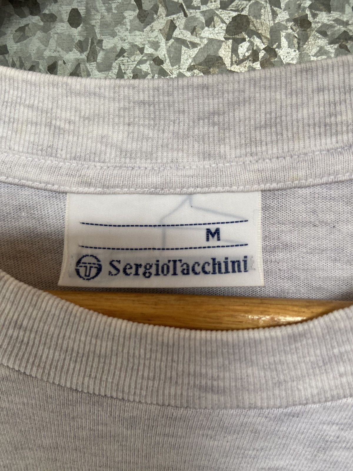 Sergio Tacchini × Vintage Vintage 90s vintage Sergio Tacchini t shirt Size US M / EU 48-50 / 2 - 7 Thumbnail