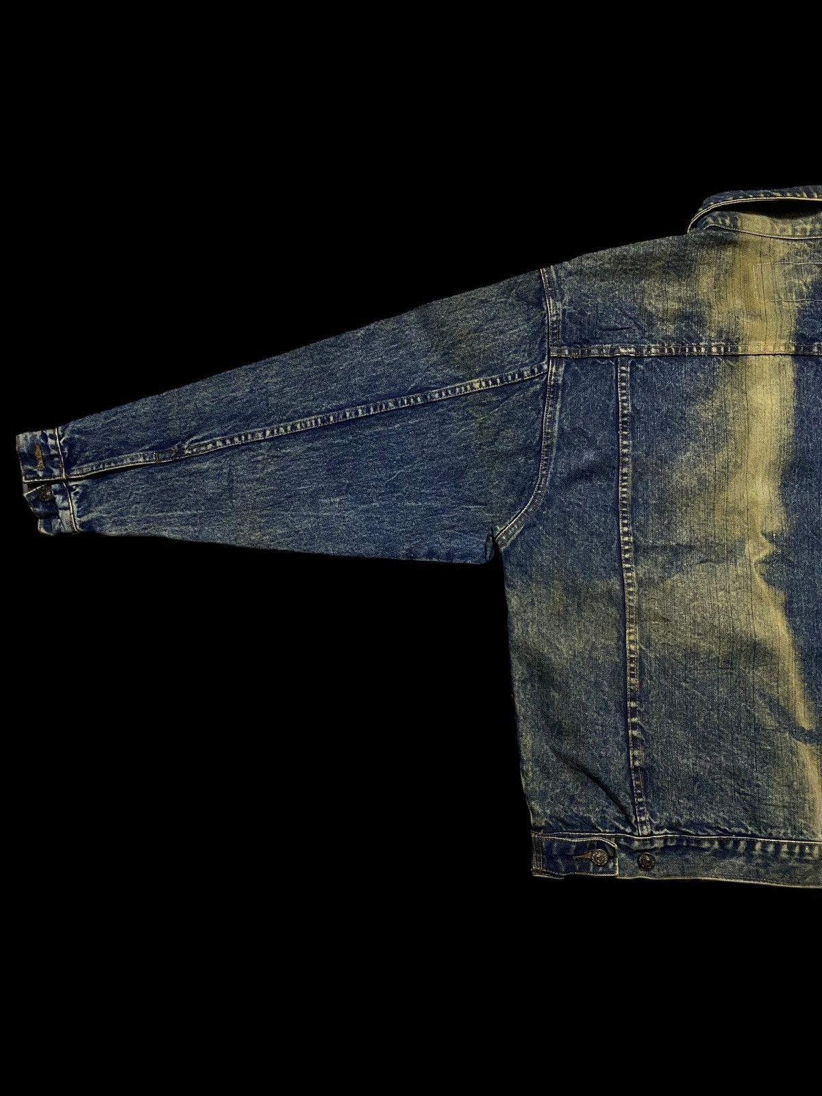 Hope Mac Hope 80s acid wash denim jacket faded accents jacket Size US L / EU 52-54 / 3 - 5 Thumbnail