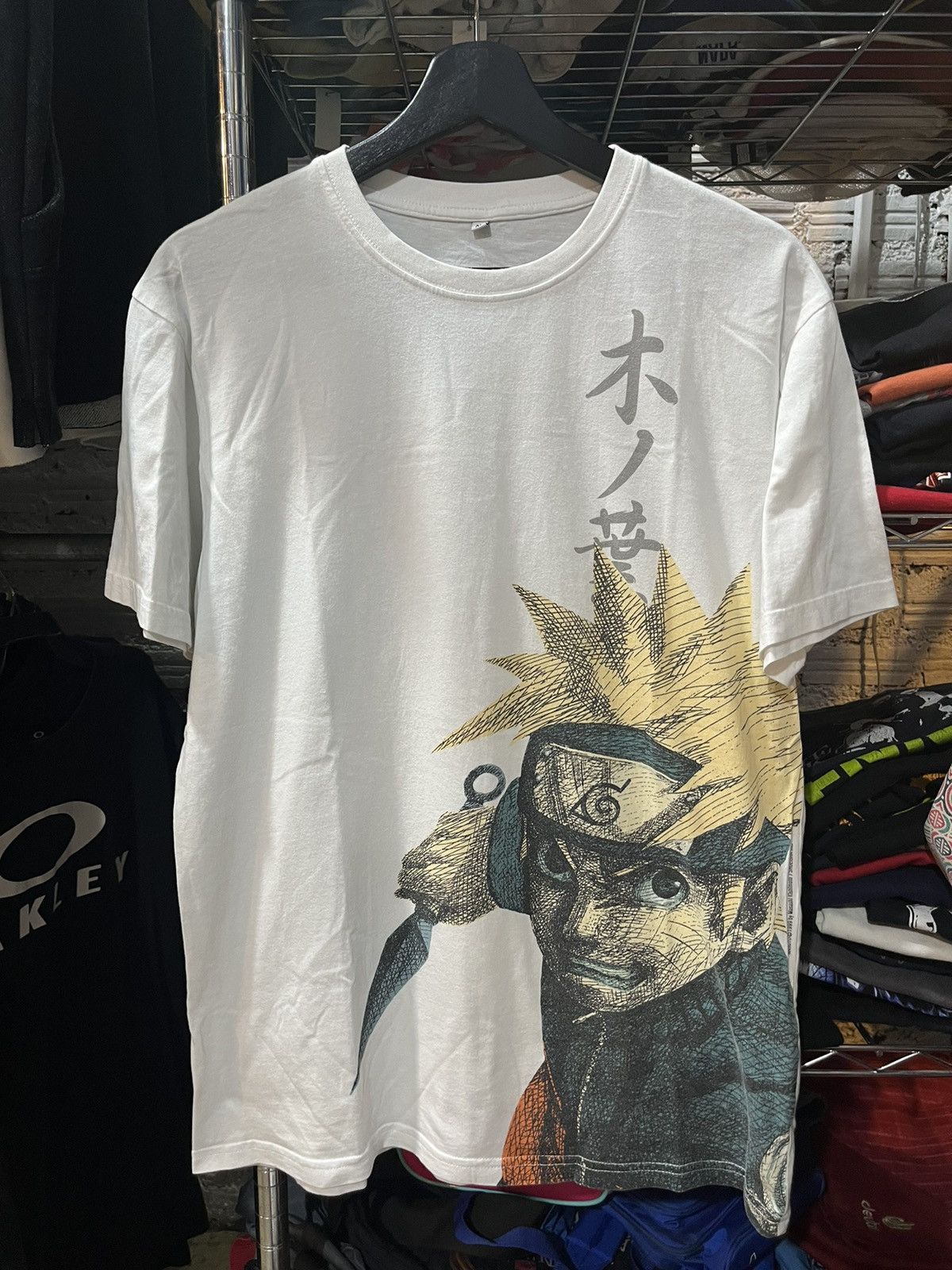 Vintage Uzumaki Naruto Manga Promo Tee 1999s Size US M / EU 48-50 / 2 - 1 Thumbnail