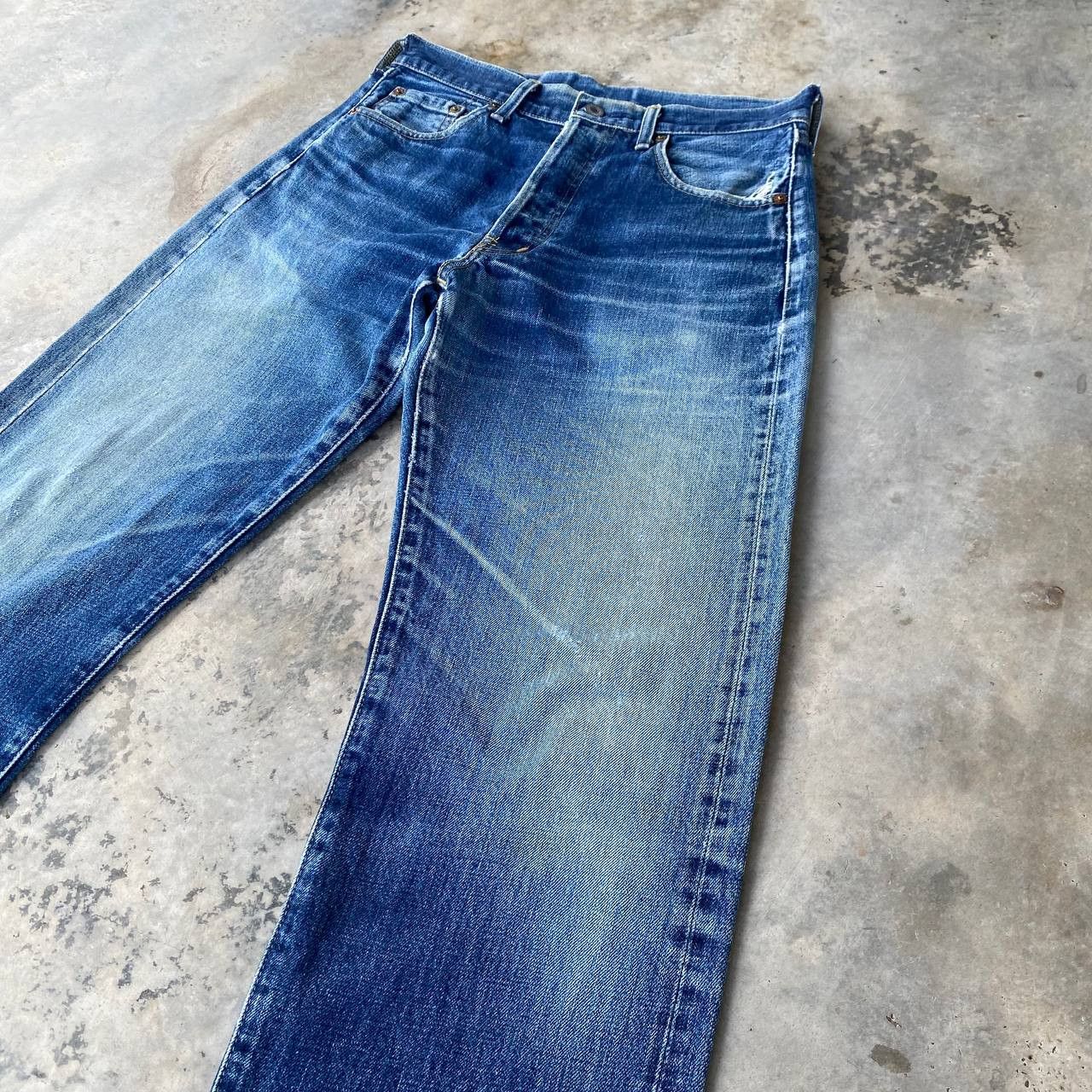 Levi's Vintage Clothing Vintage Levi’s 503BXX 90's Selvedge Denim Big E Repro 1950s Size US 29 - 5 Thumbnail
