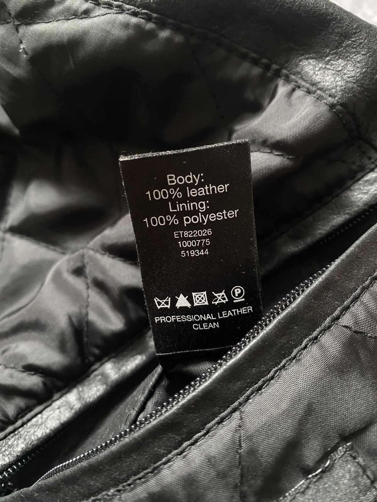 Vintage Vintage F&F Biker Jacket Leather Avant Garde Y2K Black Size US XXL / EU 58 / 5 - 15 Thumbnail