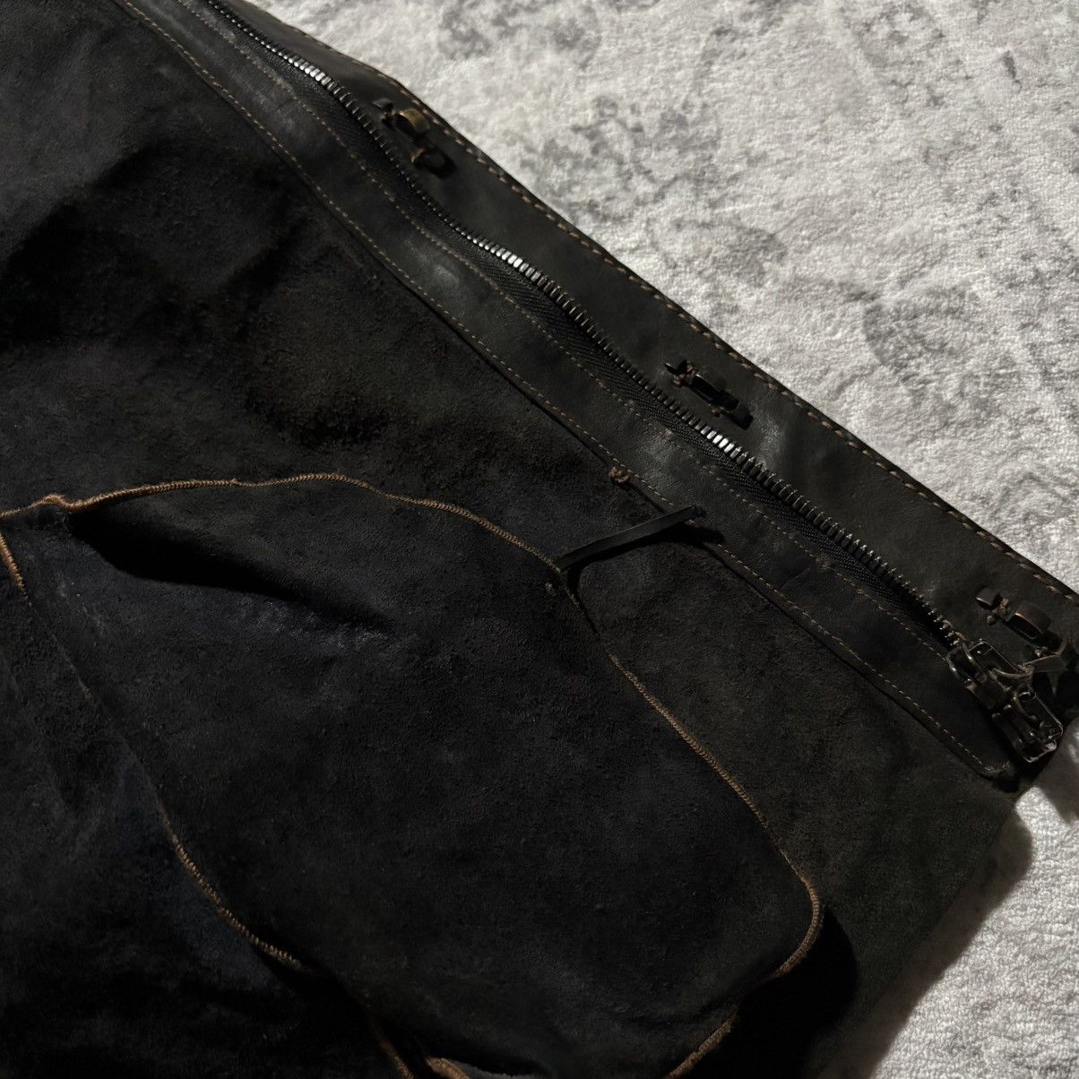 Incarnation Incarnation AW13 Scar Stitched High Neck Leather Jacket | M Size US M / EU 48-50 / 2 - 13 Thumbnail