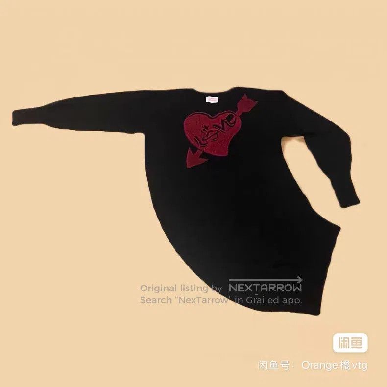 Vivienne Westwood Vivienne Westwood Heart Shaped Saturn Pattern Irregular Kn Size M / US 6-8 / IT 42-44 - 2 Thumbnail