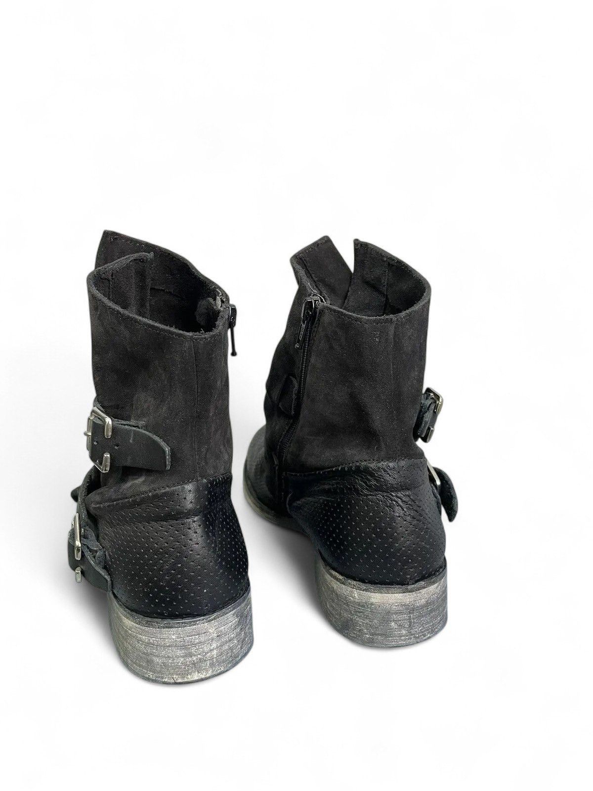 A.S.98 A.S. 98 black suede engineered leather boots avantgarde Size US 8 / IT 38 - 8 Thumbnail