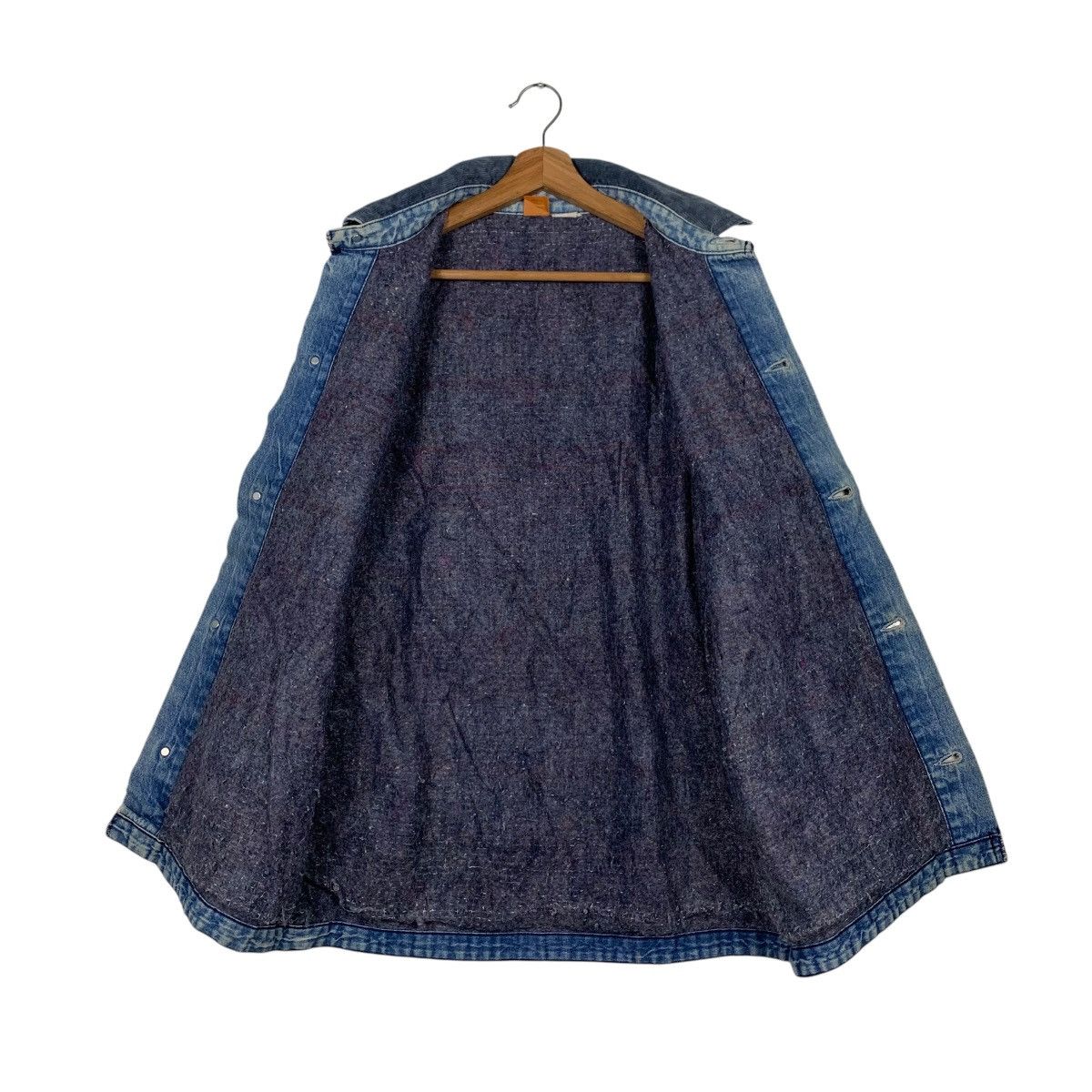 Japanese Brand BIG BEN by Wrangler Blanket Lined Denim Jacket #2141-C94 Size US M / EU 48-50 / 2 - 11 Thumbnail