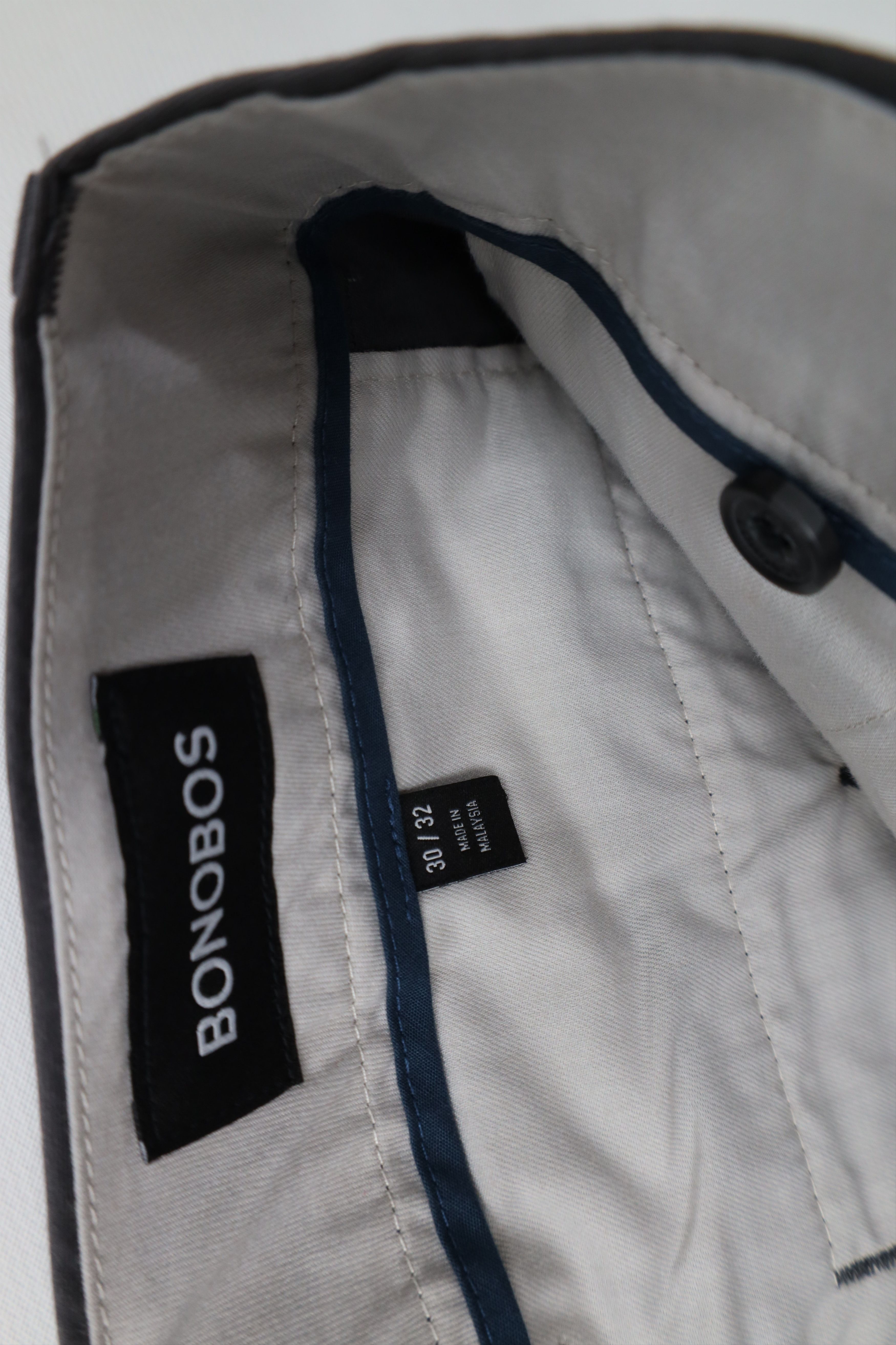 Bonobos Bonobos Fit Friday Straight Leg Chino Pants Trousers Gray Size US 30 / EU 46 - 7 Thumbnail