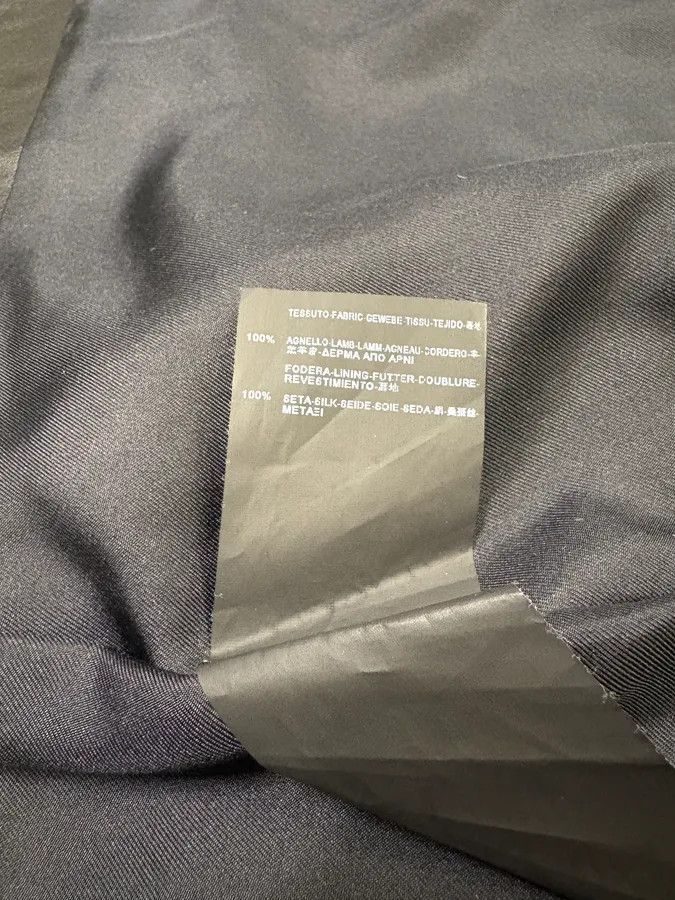 Saint Laurent Paris × Vintage SS2013 Saint Laurent Black Zip Rock Leather Skirt Size 27" / US 4 / IT 40 - 9 Thumbnail