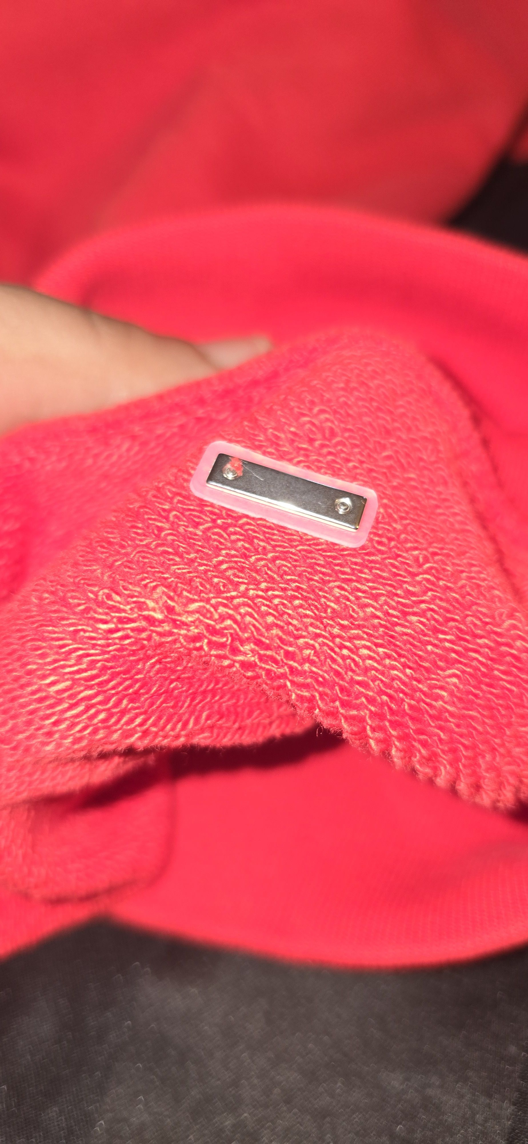 Amiri AMIRI BONES STACKED HOODIE RED SZ L Size US L / EU 52-54 / 3 - 11 Thumbnail