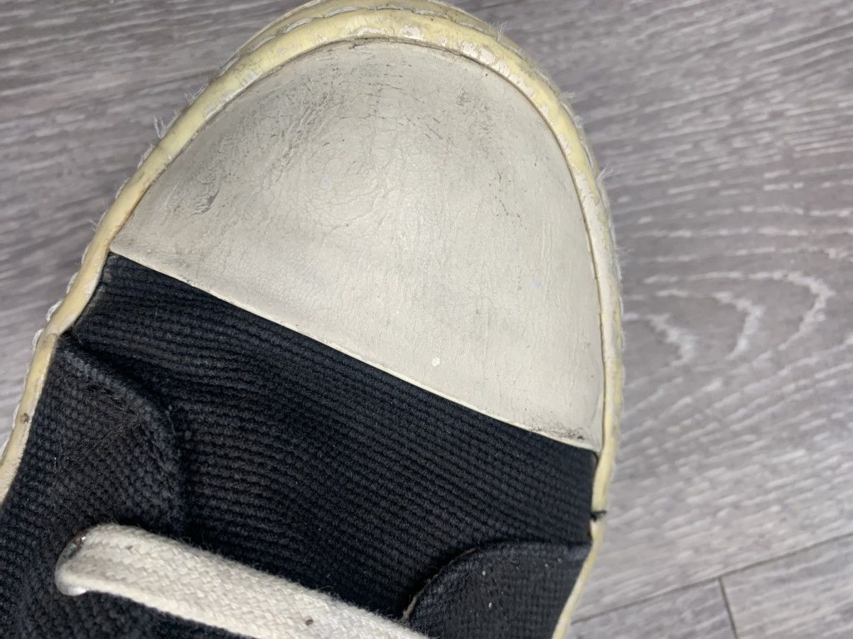 Rick Owens Drkshdw rick owen ramones high top Size US 10 / EU 43 - 15 Thumbnail