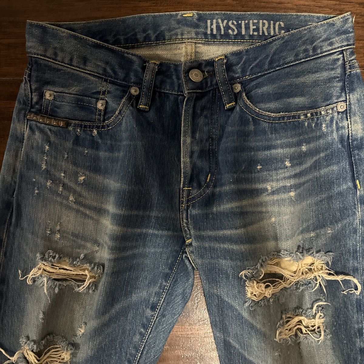 Hysteric Glamour Hysteric Glamour Studded Denim Size US 28 / EU 44 - 2 Thumbnail