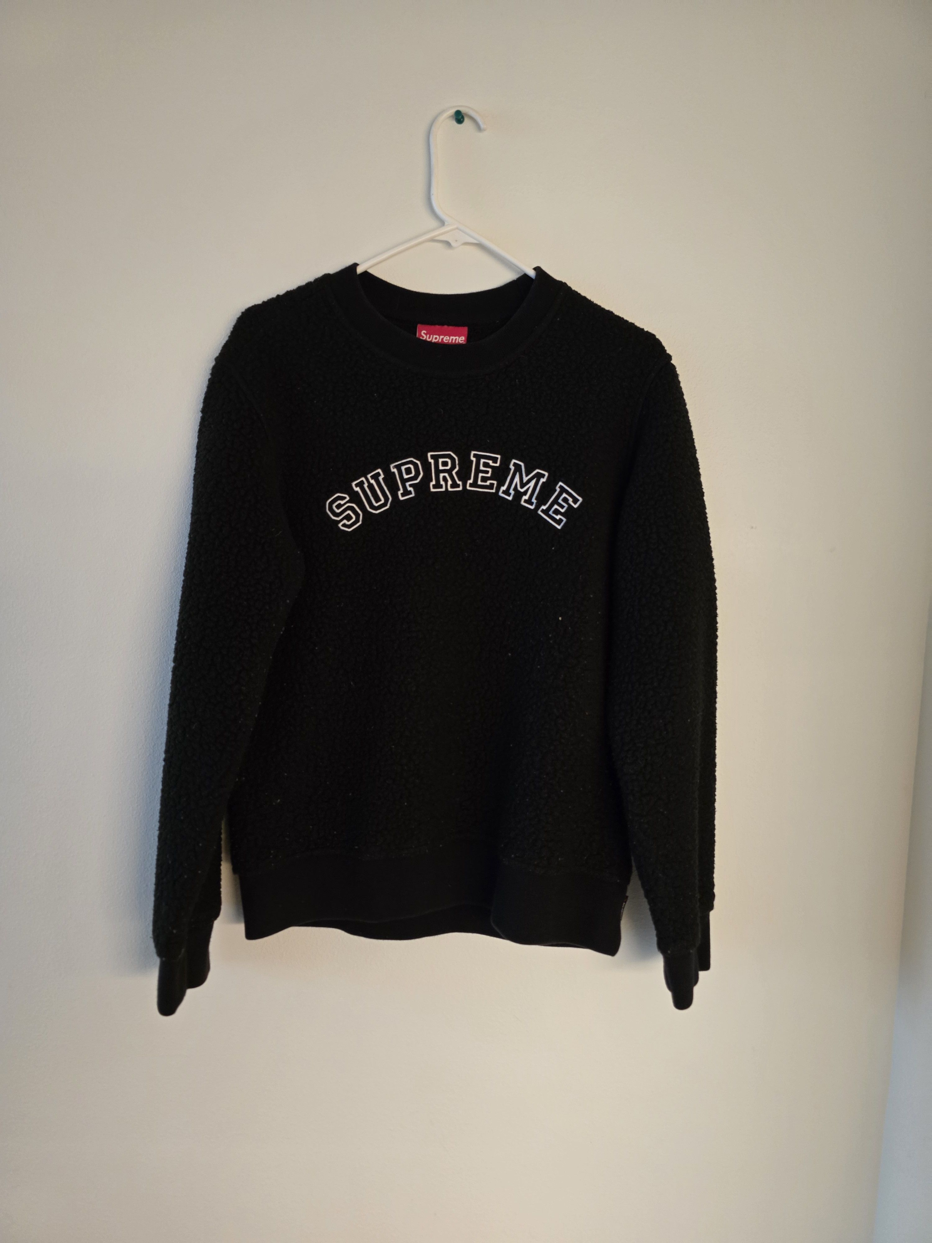 Supreme Supreme Polartec Embroidered Crewneck Size US S / EU 44-46 / 1 - 1 Thumbnail
