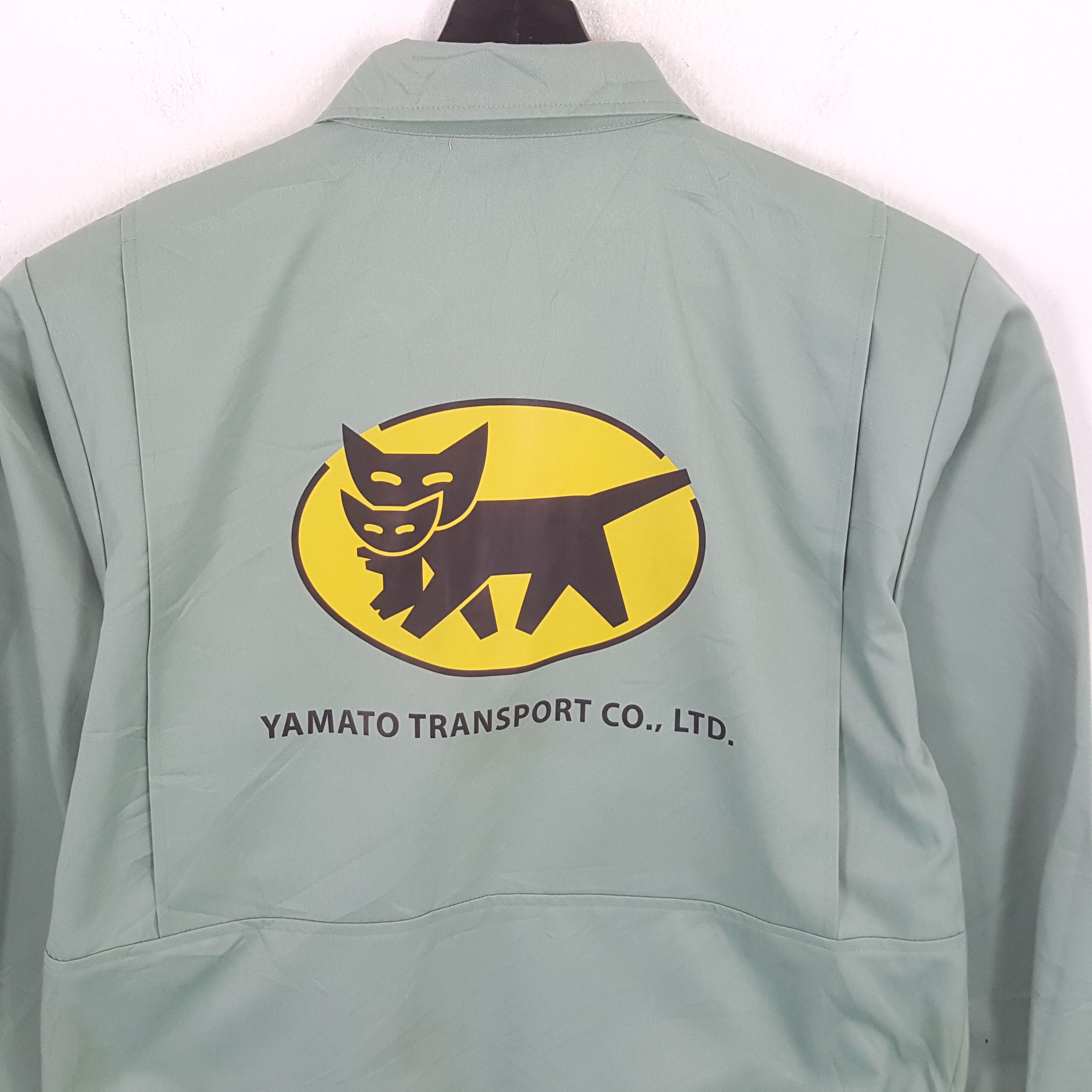 Japanese Brand × Vintage YAMATO TRANSPORT Japanese Workwear Custom Jacket Size US M / EU 48-50 / 2 - 2 Thumbnail