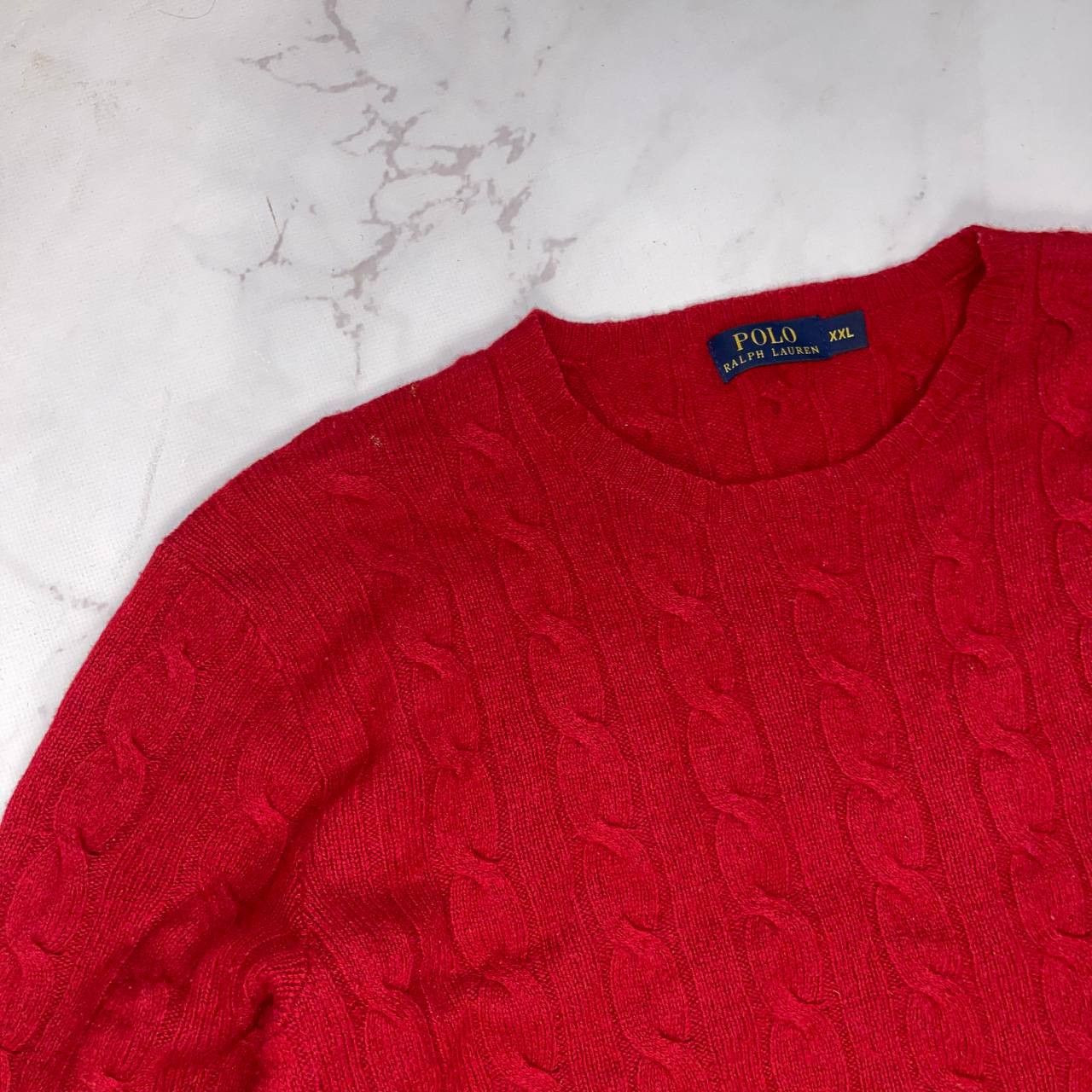 Polo Ralph Lauren Ralph Lauren Polo Knitted Cashmere Sewaters Mens Red Sz XXl Size US XXL / EU 58 / 5 - 4 Thumbnail