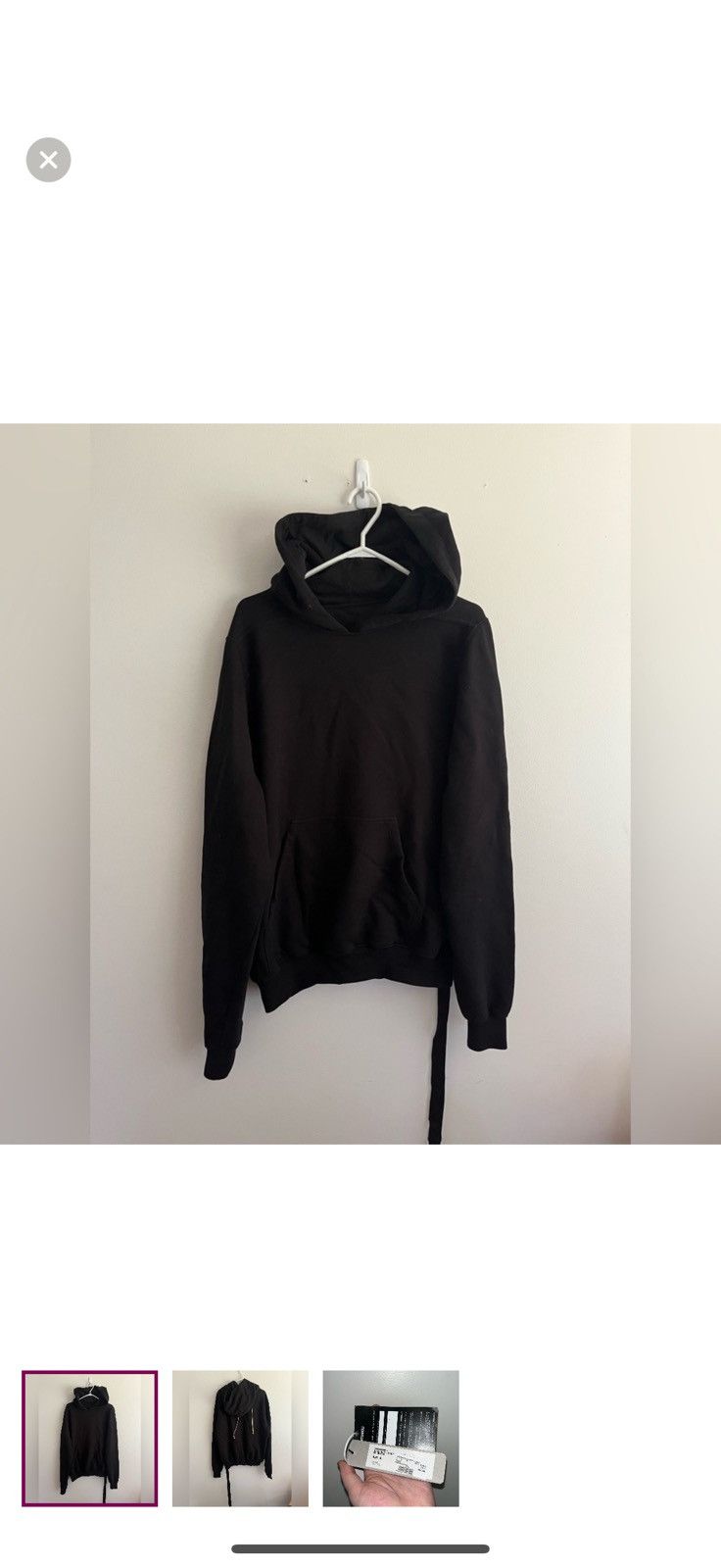 Rick Owens Rick Owen’s Hoodie Size US L / EU 52-54 / 3 - 7 Thumbnail