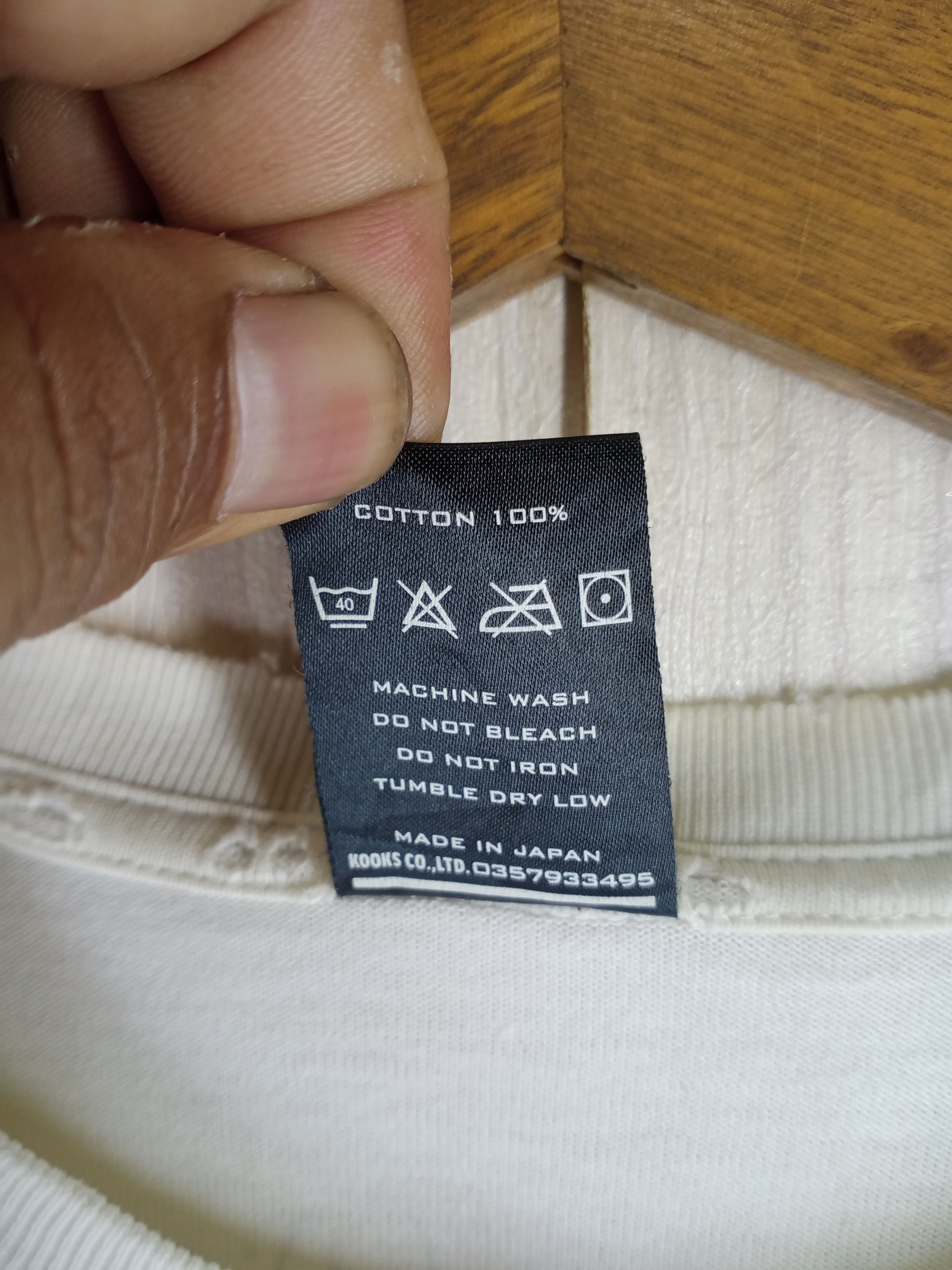 Number (N)ine Rare Number Nine 8th Anniversary Distressed Tshirt Size US S / EU 44-46 / 1 - 7 Thumbnail