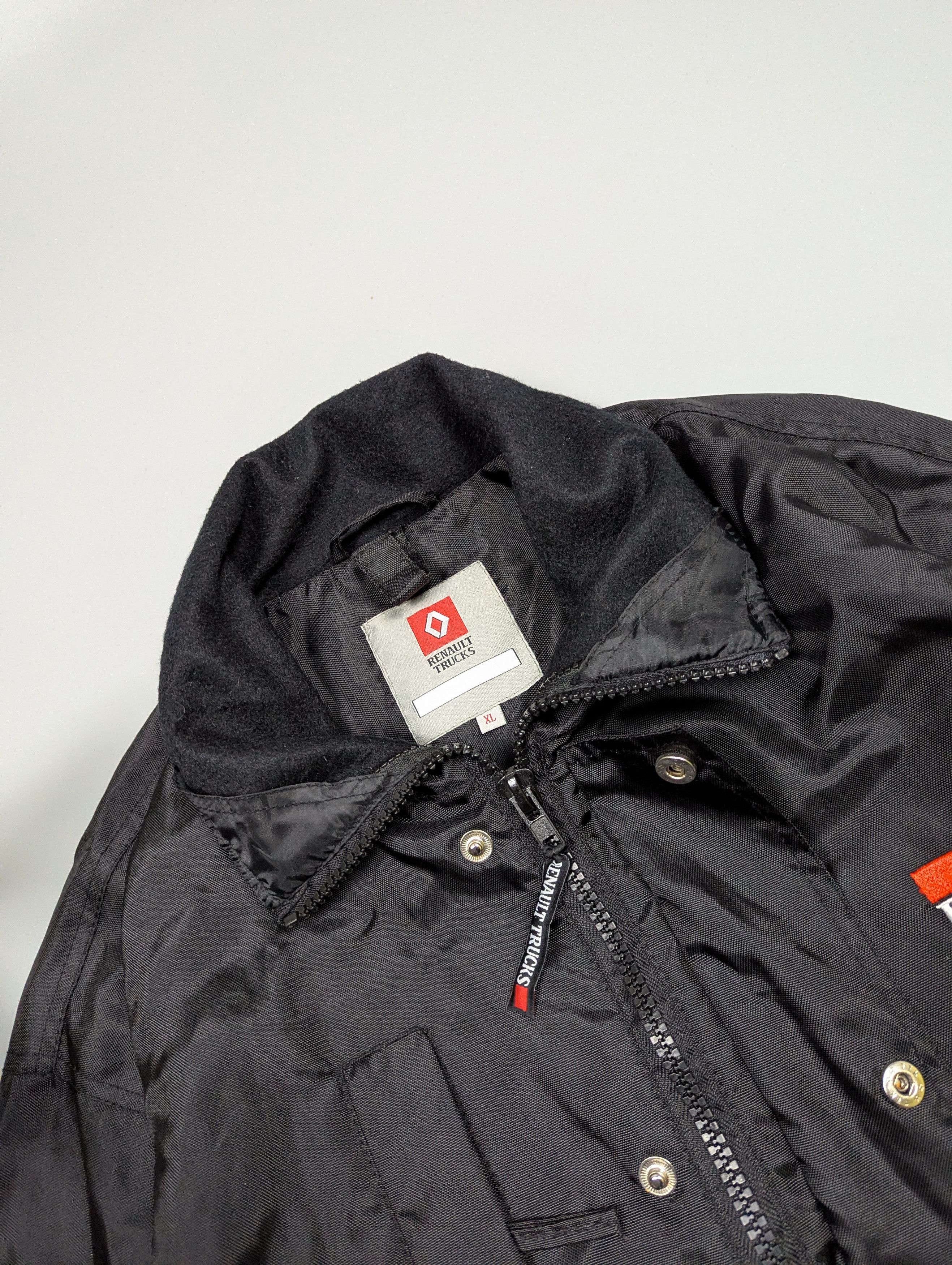 Vintage Renault Trucks Lightweight Windbreaker Jacket Black Size XL Size US XL / EU 56 / 4 - 5 Thumbnail