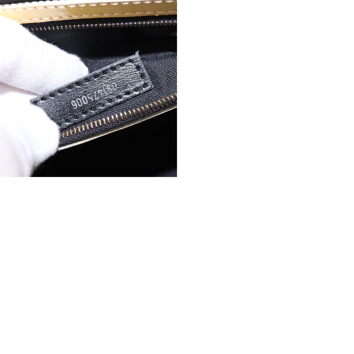 Fendi FENDI Hand Bag Patent Leather Yellow Gold Size ONE SIZE - 13 Thumbnail