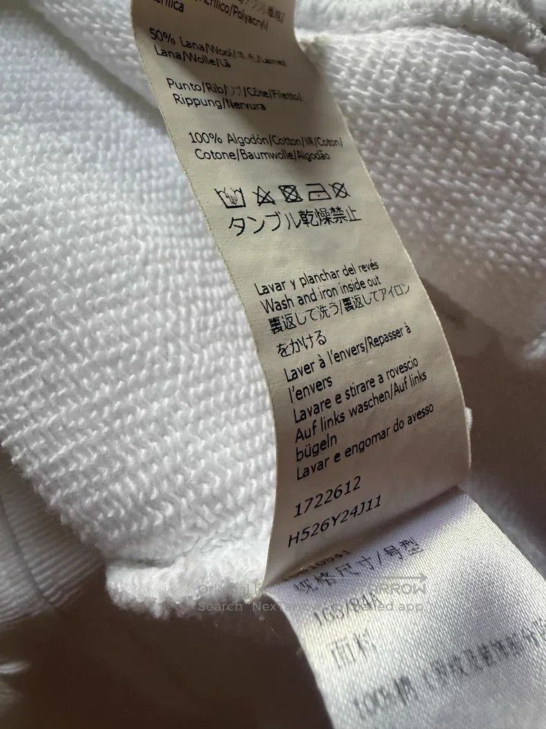 Loewe Loewe White Embroidered Logo, 100% Cotton, Classic Crew Ne Size S / US 4 / IT 40 - 5 Thumbnail