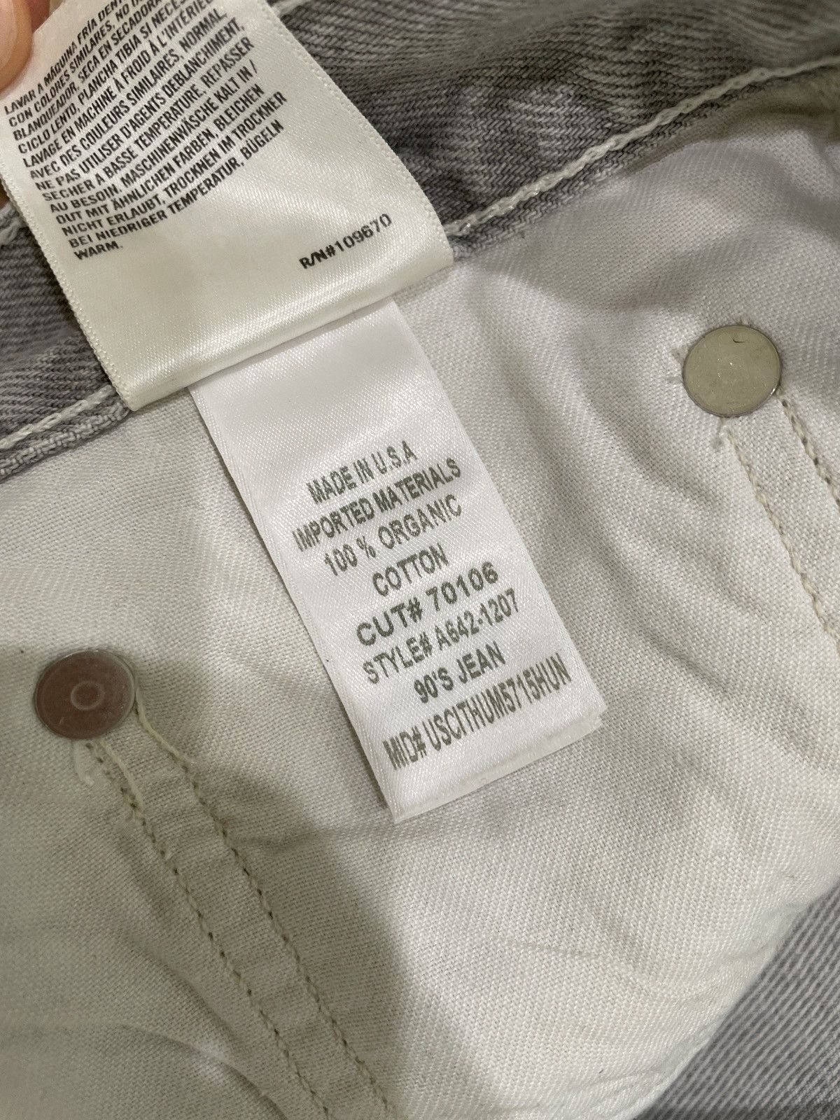 Agolde Agolde 90s Jean size 29 (fits 30/31) Size US 28 / EU 44 - 4 Thumbnail