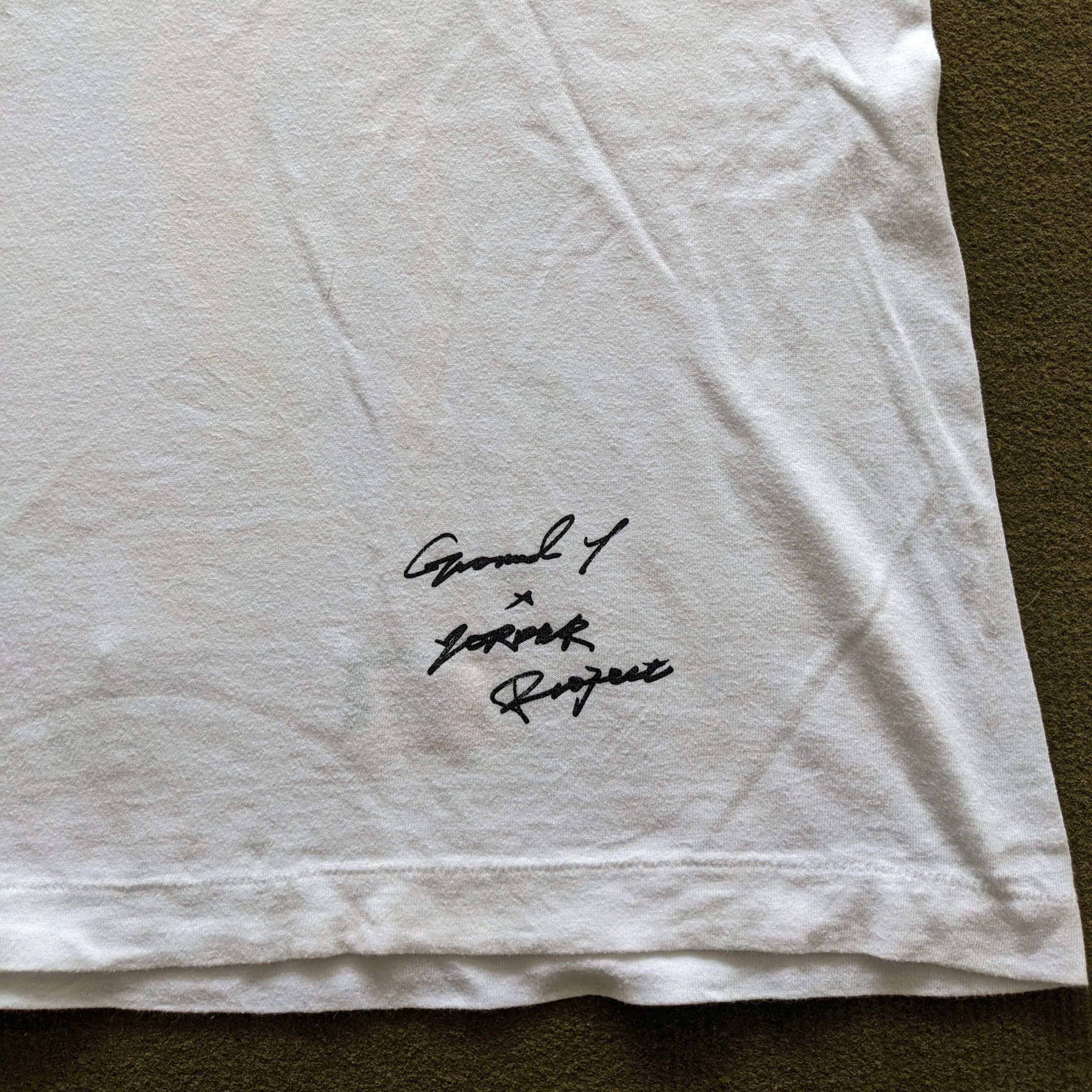 Yohji Yamamoto Vintage 90's GROUND Y X TORDER by Yohji Yamamoto Tshirts Size US L / EU 52-54 / 3 - 3 Thumbnail