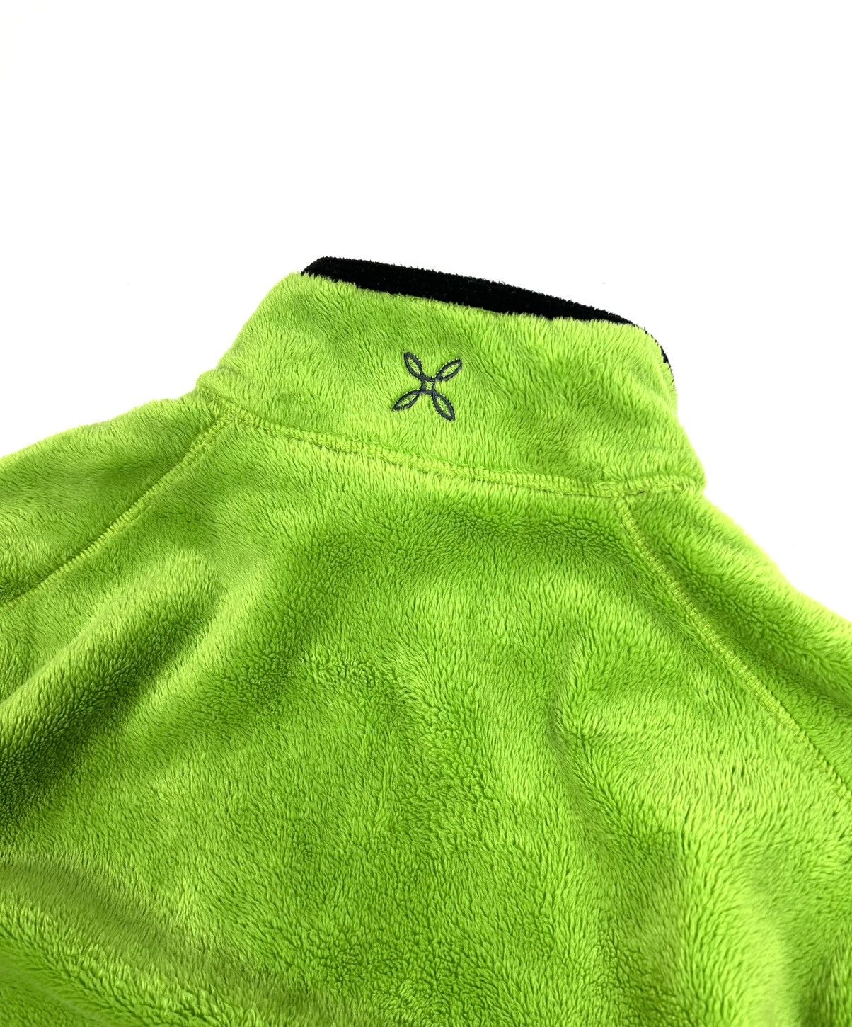 Vintage Rare MONTURA GRINCH Neon Green Zip Fleece Jacket Vintage Size US M / EU 48-50 / 2 - 11 Thumbnail