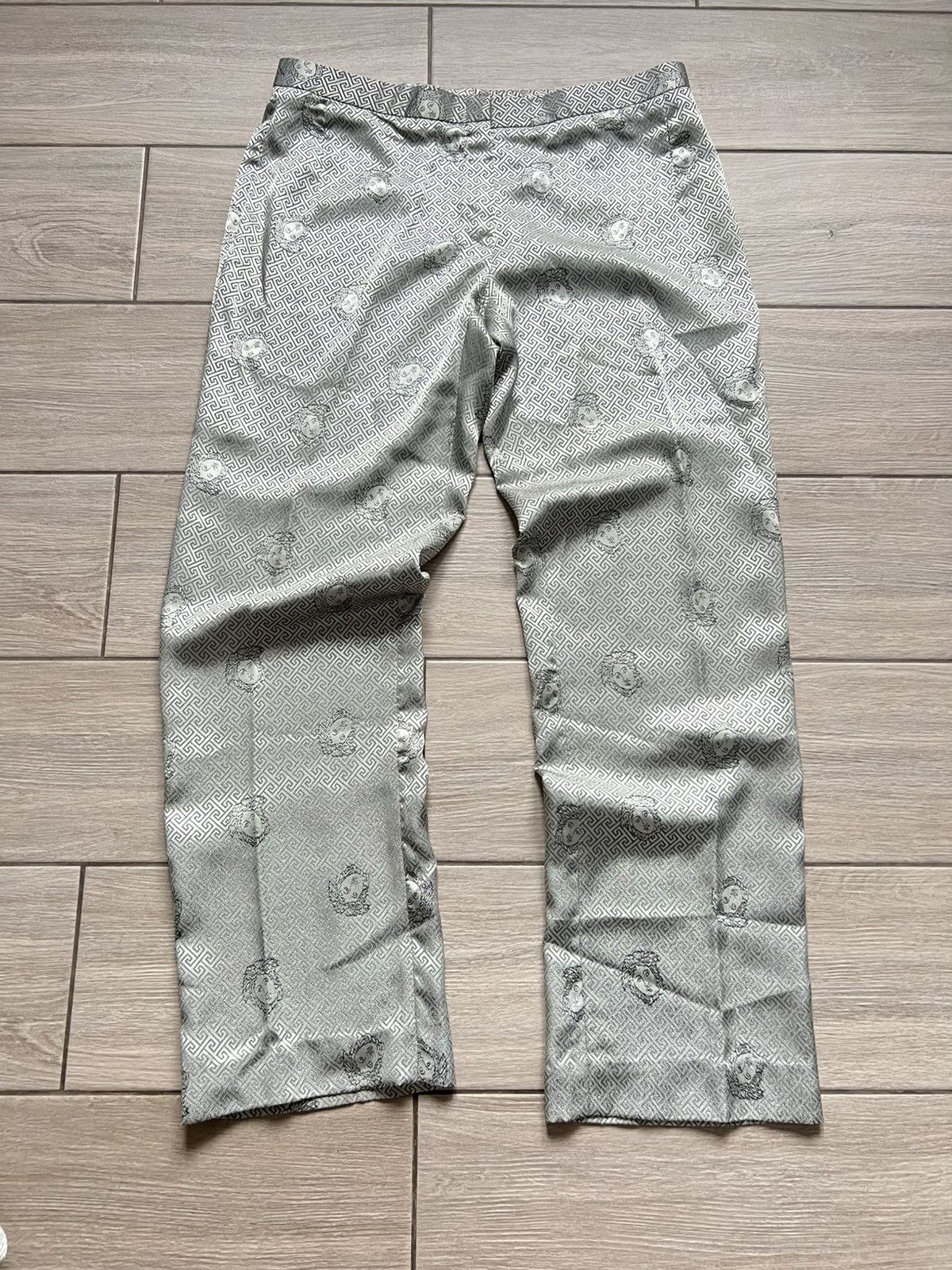 Versace VINTAGE Archive Versace Suits Medusa Pants Blazer Monogram Size L / US 10 / IT 46 - 18 Thumbnail