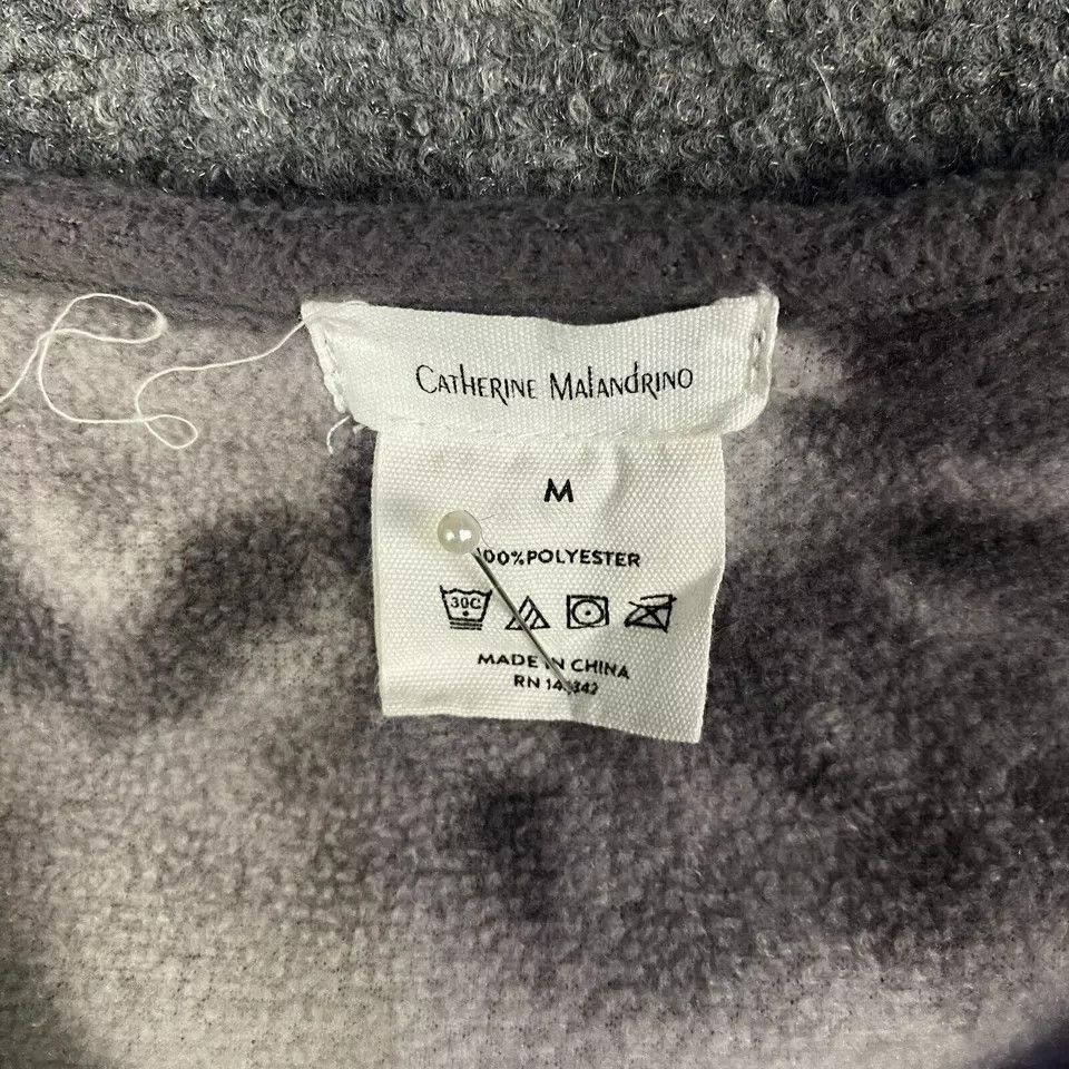 Other Catherine Malandrino Top Women's Medium Fleece Pullover M Size M / US 6-8 / IT 42-44 - 2 Thumbnail