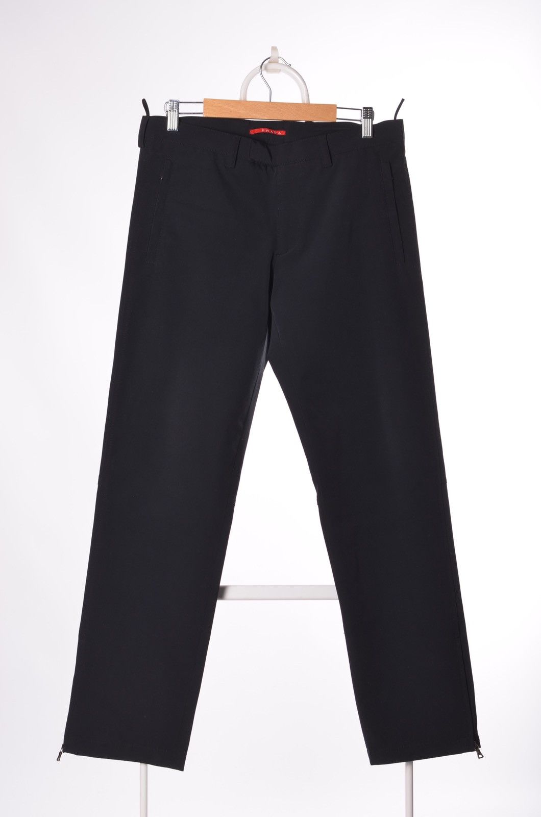Prada Vintage Prada Zipper Pants/Rare Nylon Prada Black Tab Pants Size US 30 / EU 46 - 3 Thumbnail