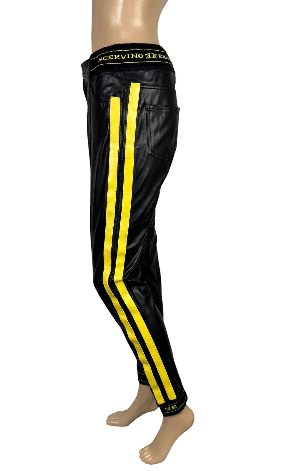 Ermanno Scervino Ermanno Scervino Faux Leather Trousers size 42 Size 28" / US 6 / IT 42 - 2 Thumbnail