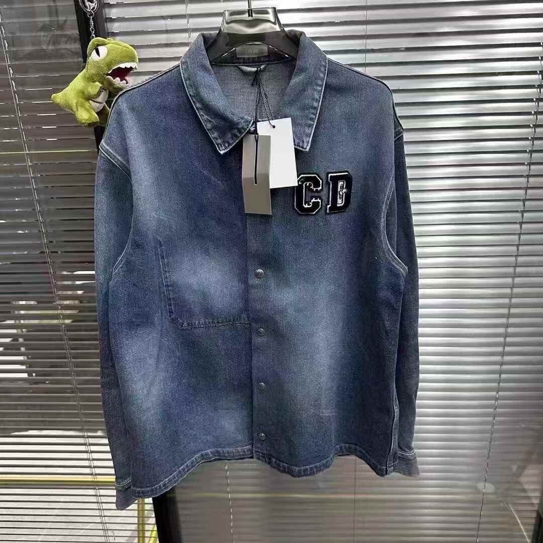 Dior New Dior Collaboration Denim Logo Jacket Size US S / EU 44-46 / 1 - 1 Thumbnail