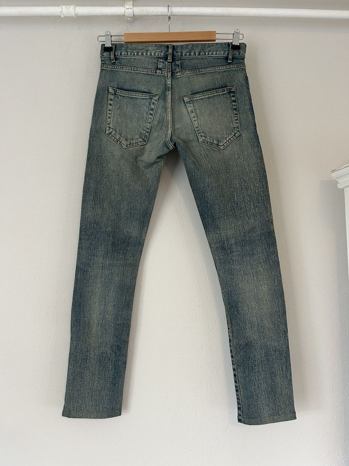 SAINT LAURENT D10 M/SK.MW ライトブルーデニム