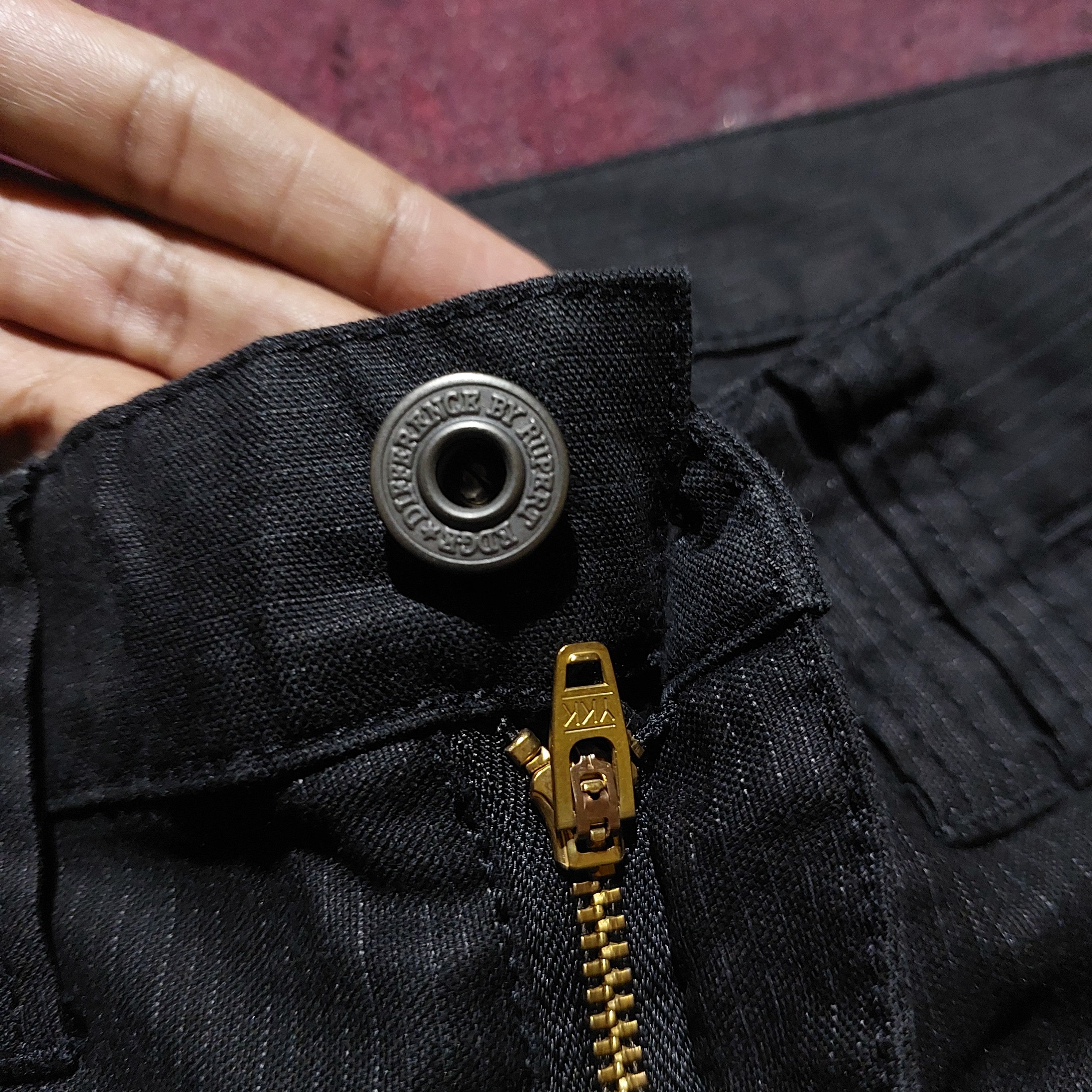 The Difference Difference rupert black cargo flare pants Size US 31 - 11 Thumbnail