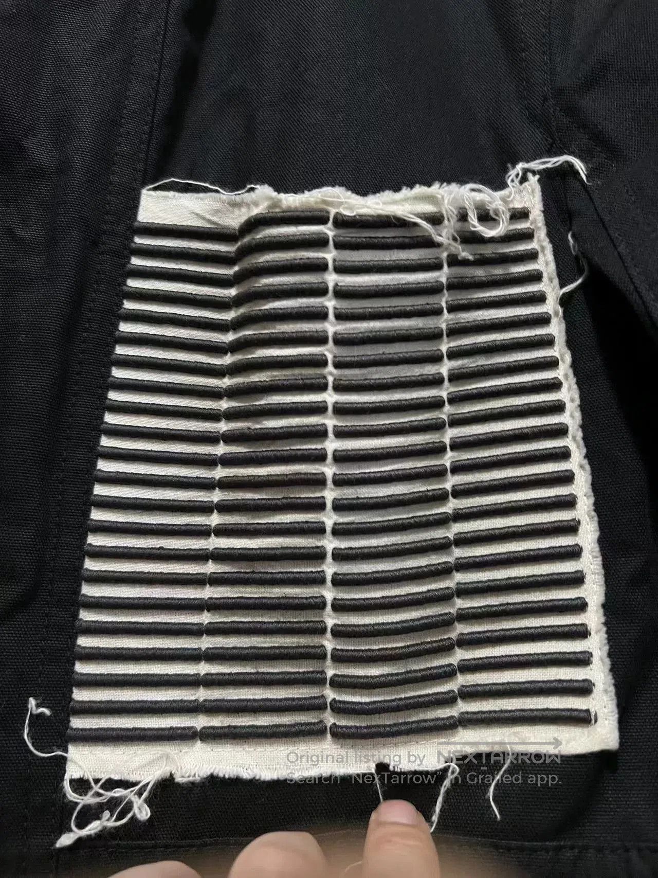 Rick Owens Rick Owens Black and White Windbreaker Coat. Size US M / EU 48-50 / 2 - 3 Thumbnail